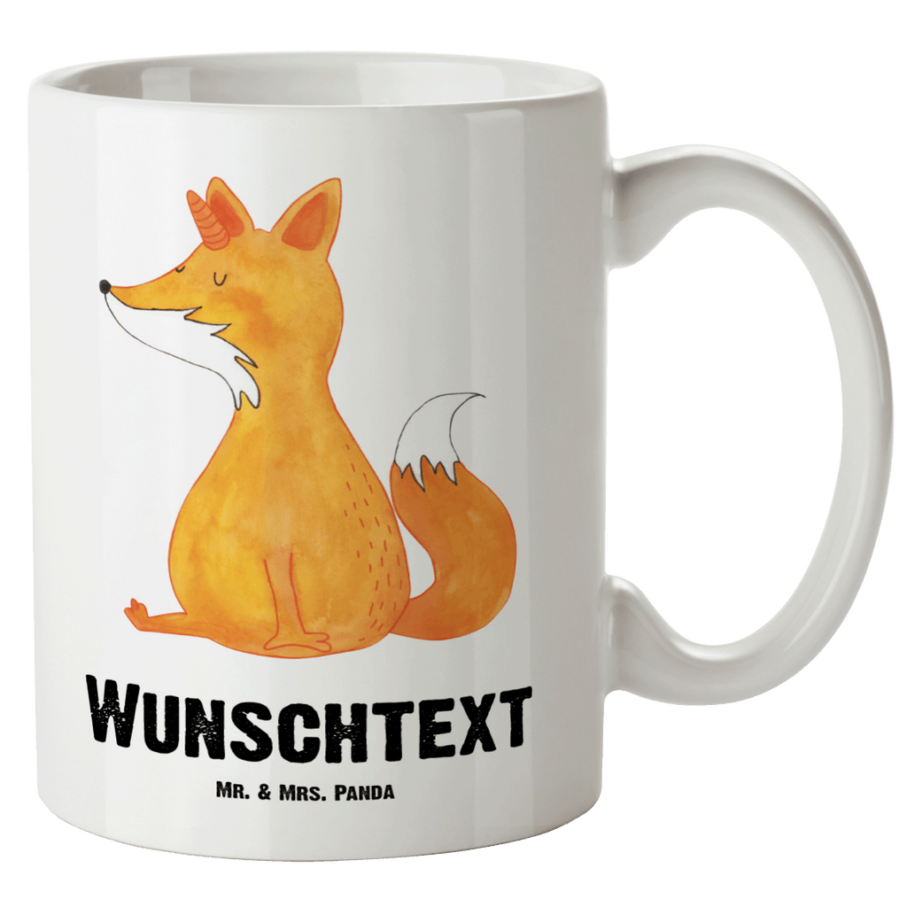 Personalisierte XL Tasse Fuchshörnchen Wunsch Personalisierte XL Tasse, Personalisierte Große Tasse, Personalisierte Grosse Kaffeetasse, PErsonalisierter XL Becher, XL Teetasse mit Namen, XL Becher mit Namen, spülmaschinenfest, Jumbo Tasse, Groß, Personalisiert, XL Tasse mit Namen, XL Namenstasse, Jumbo Namenstasse, Einhorn, Einhörner, Einhorn Deko, Unicorn, Fuchs, Unicorns, Fuchshörnchen, Fuchshorn, Foxycorn, Füchse