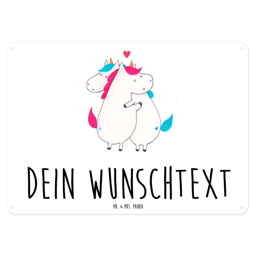 Personalisiertes Blechschild Einhorn Mitteilung Blechschild, Metallschild, Geschenk Schild, Schild, Magnet-Metall-Schild, Deko Schild, Wandschild, Wand-Dekoration, Türschild, Einhorn, Einhörner, Einhorn Deko, Pegasus, Unicorn, Valentinstag, Valentine, Liebe, Geschenk, Partner, Ehe, lustig, witzig, Spruch