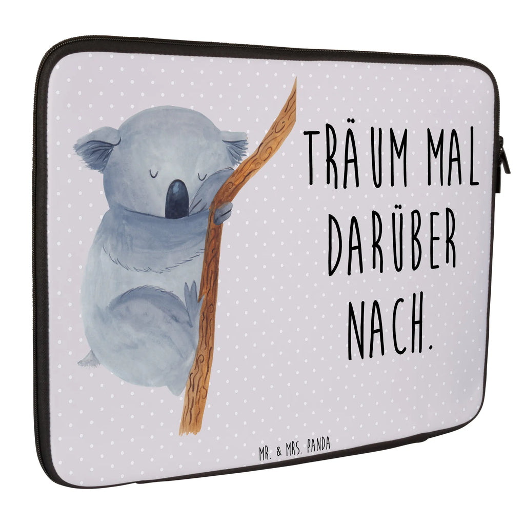 Notebook Tasche Koalabär Notebook Tasche, Laptop, Computertasche, Tasche, Notebook-Tasche, Notebook-Reisehülle, Notebook Schutz, Tiermotive, Gute Laune, lustige Sprüche, Tiere, Koala, träumen, Traum, schlafen, Schlafzimmer, Traumland, Bär, Koalabär