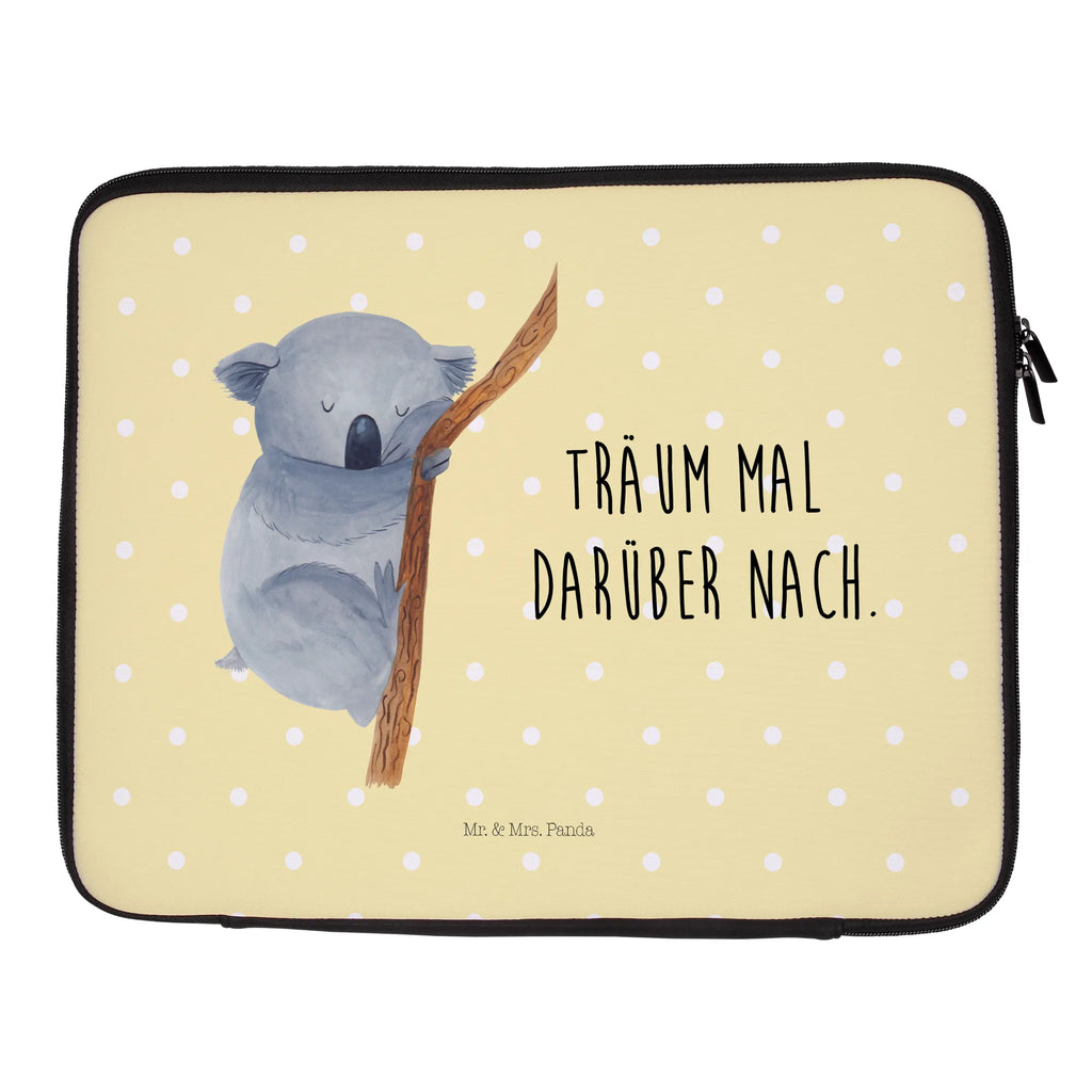 Notebook Tasche Koalabär Notebook Tasche, Laptop, Computertasche, Tasche, Notebook-Tasche, Notebook-Reisehülle, Notebook Schutz, Tiermotive, Gute Laune, lustige Sprüche, Tiere, Koala, träumen, Traum, schlafen, Schlafzimmer, Traumland, Bär, Koalabär