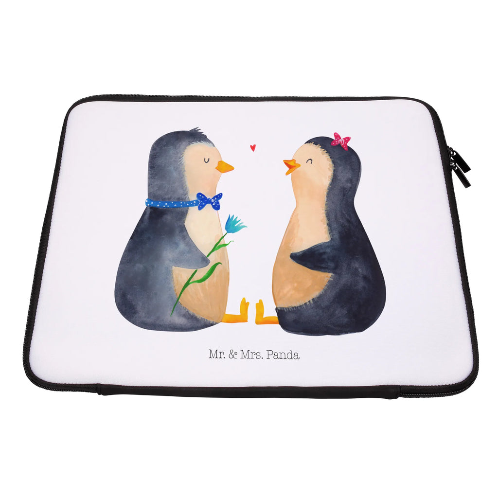 Notebook Tasche Pinguin Pärchen Notebook Tasche, Laptop, Computertasche, Tasche, Notebook-Tasche, Notebook-Reisehülle, Notebook Schutz, Pinguin, Pinguine, Liebe, Liebespaar, Liebesbeweis, Liebesgeschenk, Verlobung, Jahrestag, Hochzeitstag, Hochzeit, Hochzeitsgeschenk, große Liebe, Traumpaar