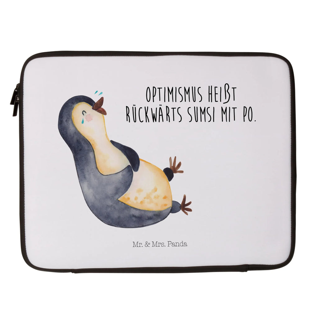 Notebook Tasche Pinguin Lachen Notebook Tasche, Laptop, Computertasche, Tasche, Notebook-Tasche, Notebook-Reisehülle, Notebook Schutz, Pinguin, Pinguine, lustiger Spruch, Optimismus, Fröhlich, Lachen, Humor, Fröhlichkeit