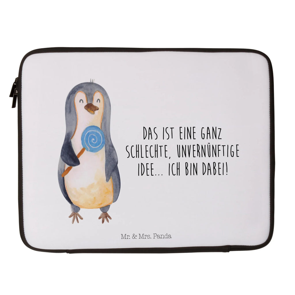 Notebook Tasche Pinguin Lolli Notebook Tasche, Laptop, Computertasche, Tasche, Notebook-Tasche, Notebook-Reisehülle, Notebook Schutz, Pinguin, Pinguine, Lolli, Süßigkeiten, Blödsinn, Spruch, Rebell, Gauner, Ganove, Rabauke