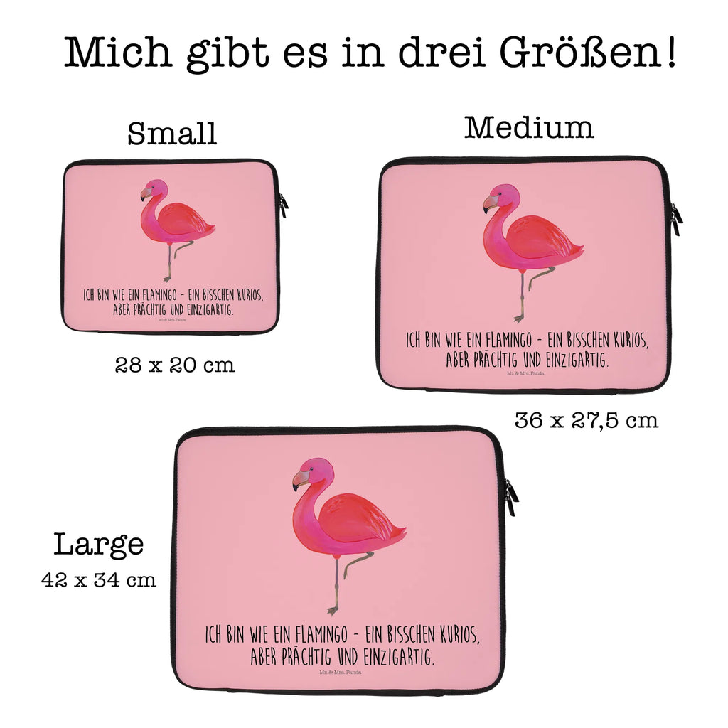 Notebook Tasche Flamingo Classic Notebook Tasche, Laptop, Computertasche, Tasche, Notebook-Tasche, Notebook-Reisehülle, Notebook Schutz, Flamingo, Einzigartig, Selbstliebe, Stolz, ich, für mich, Spruch, Freundin, Freundinnen, Außenseiter, Sohn, Tochter, Geschwister