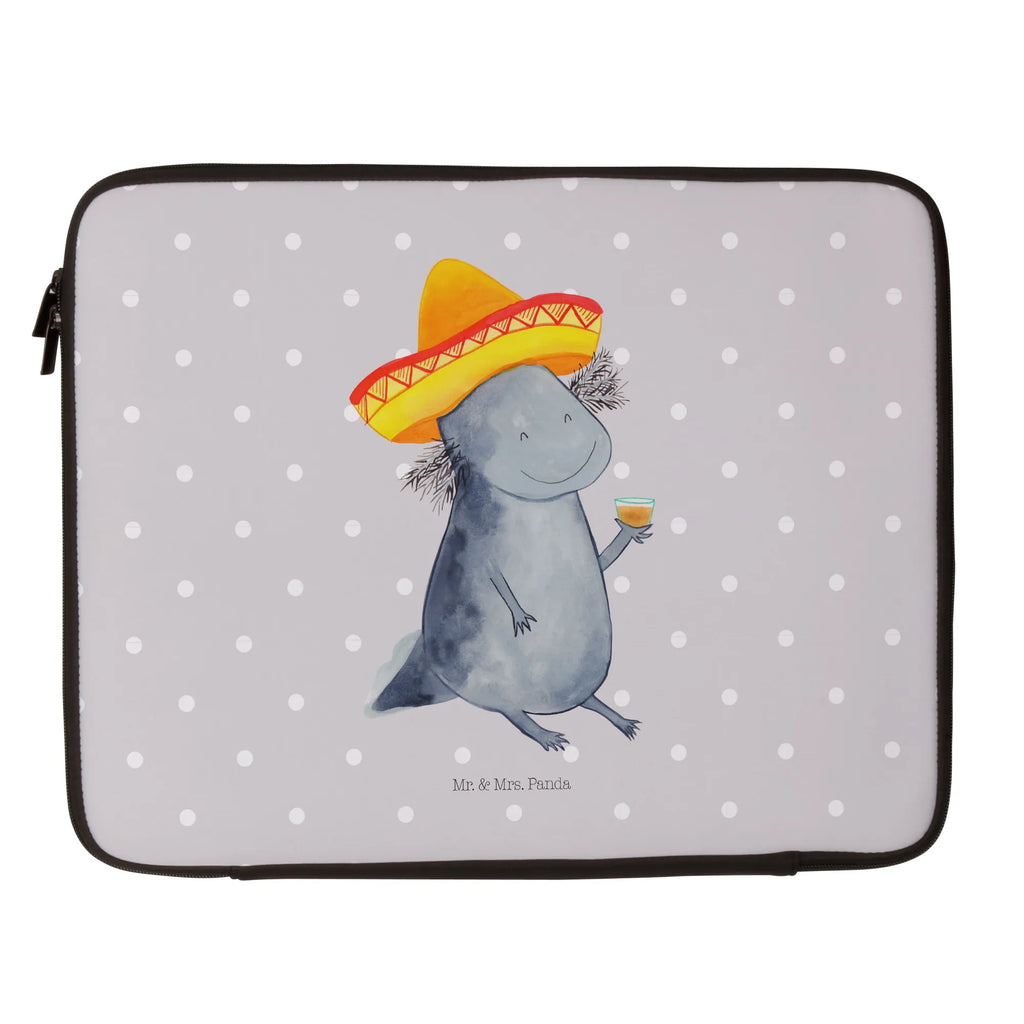 Notebook Tasche Axolotl Tequila Notebook Tasche, Laptop, Computertasche, Tasche, Notebook-Tasche, Notebook-Reisehülle, Notebook Schutz, Axolotl, Molch, Mexico, Mexiko, Sombrero, Zitrone, Tequila, Motivation, Spruch, Schwanzlurch, Lurch, Lurche, Axolot, Feuerdrache, Feuersalamander