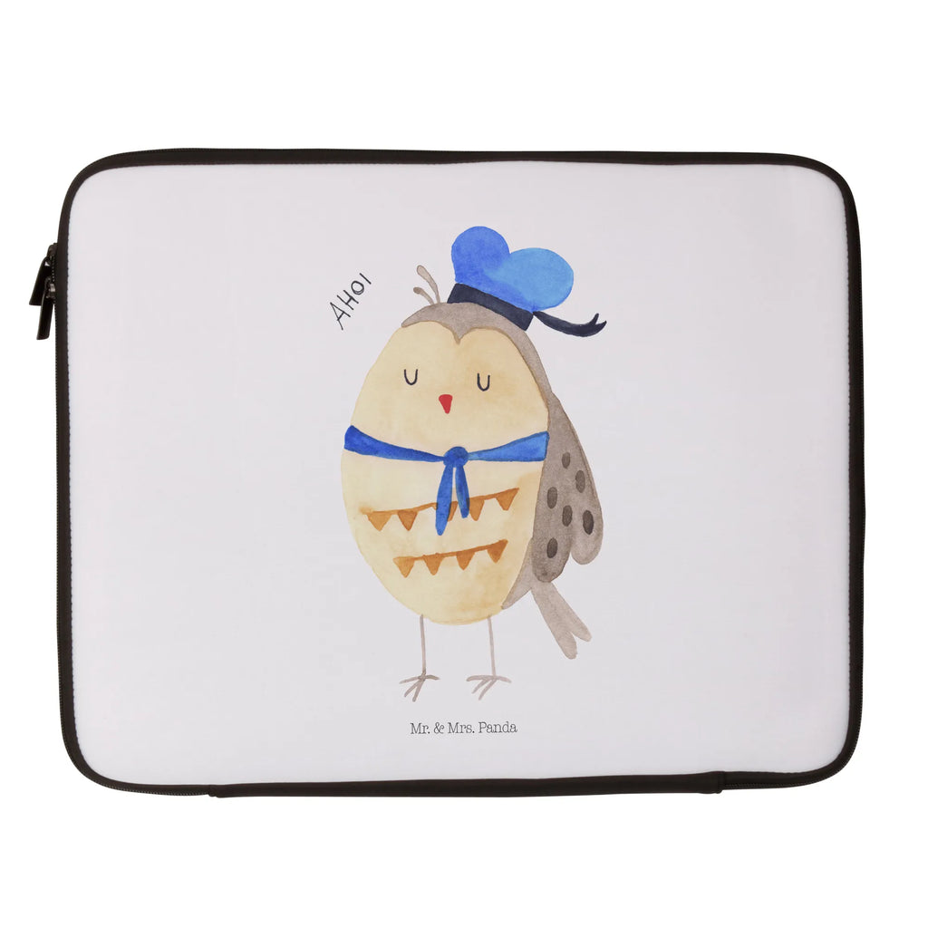 Notebook Tasche Eule Matrose Notebook Tasche, Laptop, Computertasche, Tasche, Notebook-Tasche, Notebook-Reisehülle, Notebook Schutz, Eule, Eule Spruch, Eule Deko, Owl, Wortspiel lustig, Matrose, Freundin, Ehe, Seefahrer, Heimathafen, Hochzeitstag Geschenk