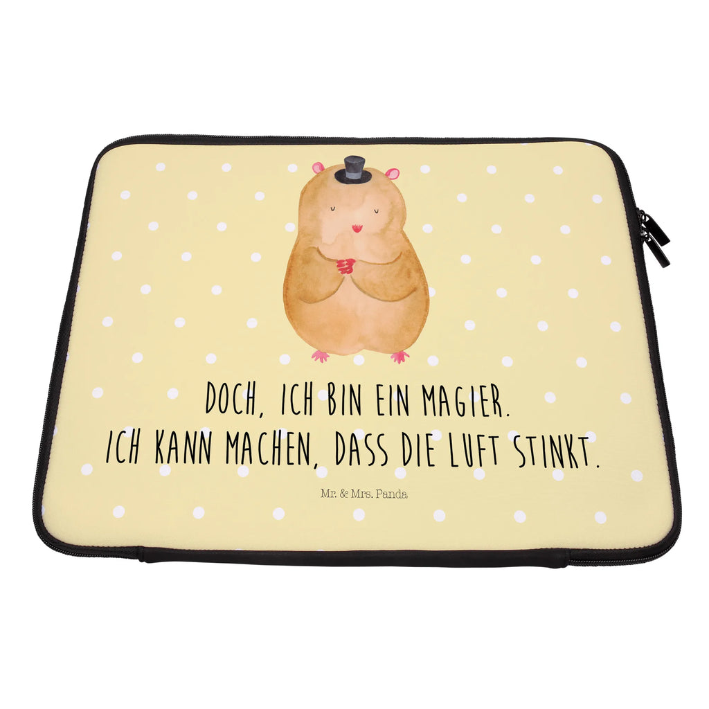 Notebook Tasche Hamster Hut Notebook Tasche, Laptop, Computertasche, Tasche, Notebook-Tasche, Notebook-Reisehülle, Notebook Schutz, Tiermotive, Gute Laune, lustige Sprüche, Tiere, Hamster, Hut, Magier, Zylinder, Zwerghamster, Zauberer