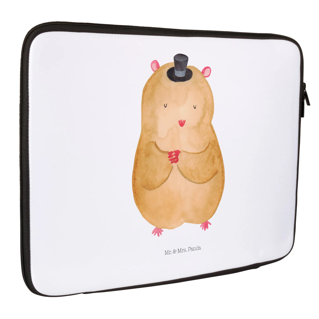 Notebook Tasche Hamster Hut Notebook Tasche, Laptop, Computertasche, Tasche, Notebook-Tasche, Notebook-Reisehülle, Notebook Schutz, Tiermotive, Gute Laune, lustige Sprüche, Tiere, Hamster, Hut, Magier, Zylinder, Zwerghamster, Zauberer