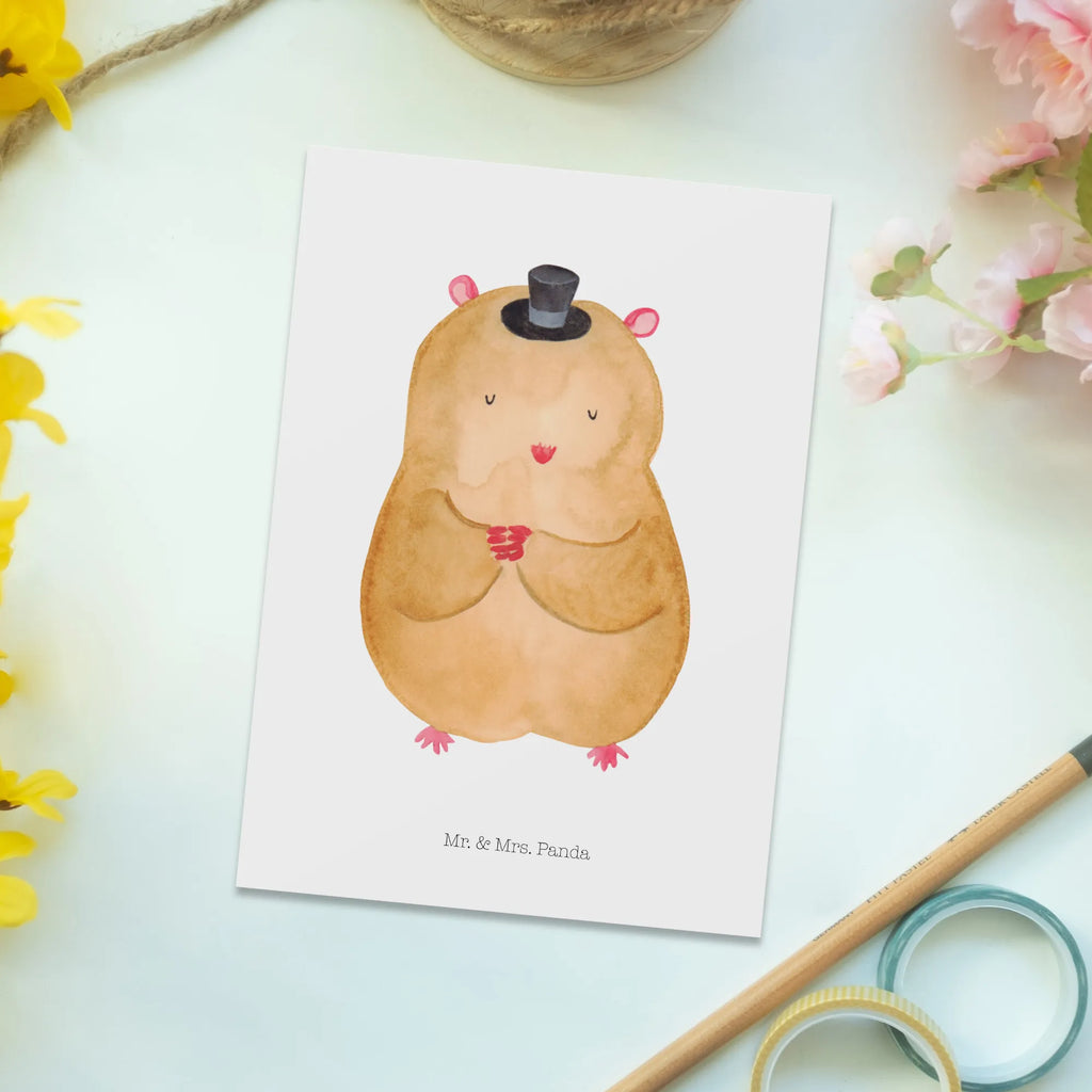 Postkarte Hamster Hut Postkarte, Karte, Geschenkkarte, Grußkarte, Einladung, Ansichtskarte, Geburtstagskarte, Einladungskarte, Dankeskarte, Ansichtskarten, Einladung Geburtstag, Einladungskarten Geburtstag, Tiermotive, Gute Laune, lustige Sprüche, Tiere, Hamster, Hut, Magier, Zylinder, Zwerghamster, Zauberer