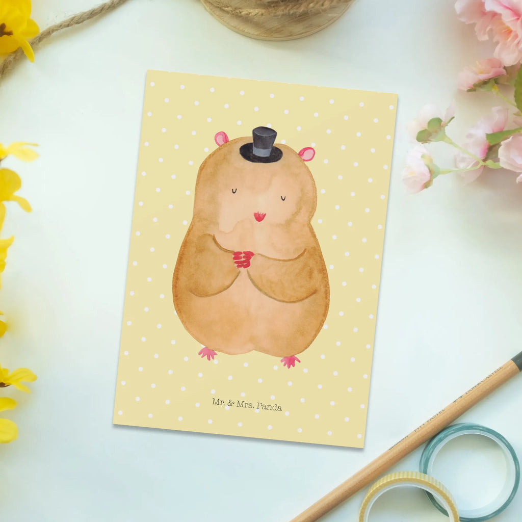 Postkarte Hamster Hut Postkarte, Karte, Geschenkkarte, Grußkarte, Einladung, Ansichtskarte, Geburtstagskarte, Einladungskarte, Dankeskarte, Ansichtskarten, Einladung Geburtstag, Einladungskarten Geburtstag, Tiermotive, Gute Laune, lustige Sprüche, Tiere, Hamster, Hut, Magier, Zylinder, Zwerghamster, Zauberer