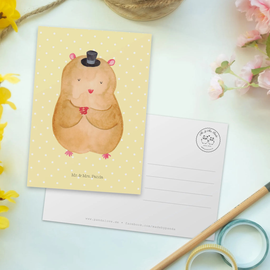 Postkarte Hamster Hut Postkarte, Karte, Geschenkkarte, Grußkarte, Einladung, Ansichtskarte, Geburtstagskarte, Einladungskarte, Dankeskarte, Ansichtskarten, Einladung Geburtstag, Einladungskarten Geburtstag, Tiermotive, Gute Laune, lustige Sprüche, Tiere, Hamster, Hut, Magier, Zylinder, Zwerghamster, Zauberer