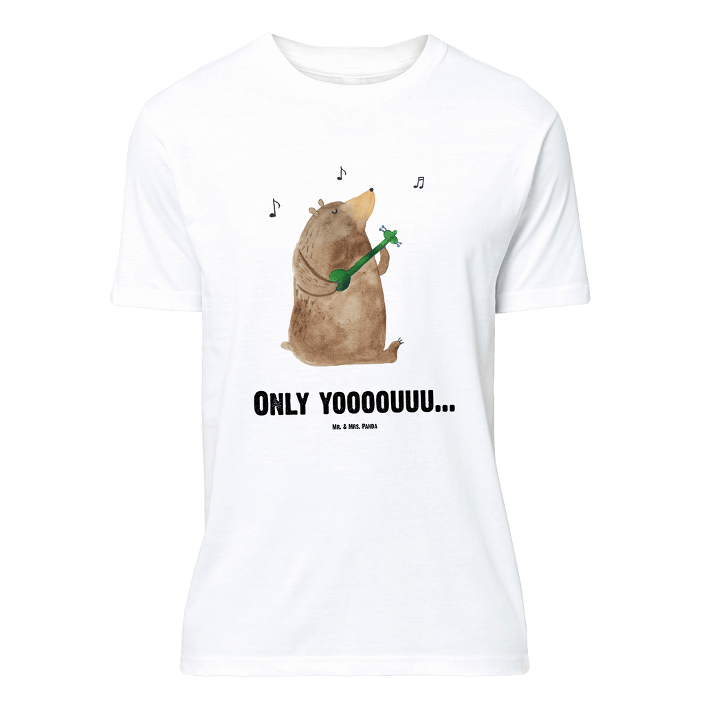 Personalisiertes T-Shirt Bär Gitarre T-Shirt Personalisiert, T-Shirt mit Namen, T-Shirt mit Aufruck, Männer, Frauen, Wunschtext, Bedrucken, Bär, Teddy, Teddybär