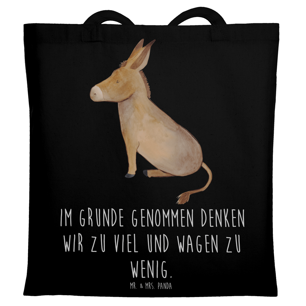 Tragetasche Esel Beuteltasche, Beutel, Einkaufstasche, Jutebeutel, Stoffbeutel, Tasche, Shopper, Umhängetasche, Strandtasche, Schultertasche, Stofftasche, Tragetasche, Badetasche, Jutetasche, Einkaufstüte, Laptoptasche, Tiermotive, Gute Laune, lustige Sprüche, Tiere, Esel, Weisheit, Lebensmut, Lebensglück, Ziel, Lebensziel, Mut, erfolg, tapferkeit, positive gedanken, zuversicht