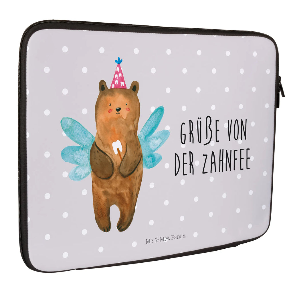 Notebook Tasche Bär Zahnfee Notebook Tasche, Laptop, Computertasche, Tasche, Notebook-Tasche, Notebook-Reisehülle, Notebook Schutz, Bär, Teddy, Teddybär, Zahnfee, Fee, Milchzahn, Erster Zahn