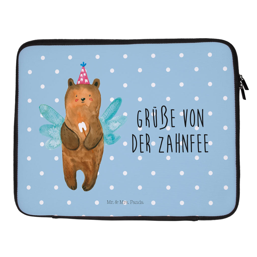 Notebook Tasche Bär Zahnfee Notebook Tasche, Laptop, Computertasche, Tasche, Notebook-Tasche, Notebook-Reisehülle, Notebook Schutz, Bär, Teddy, Teddybär, Zahnfee, Fee, Milchzahn, Erster Zahn