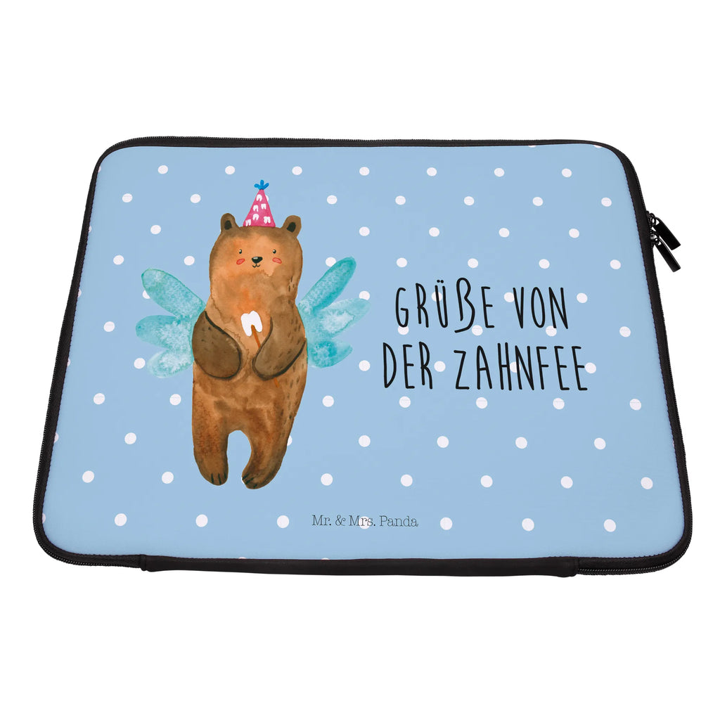 Notebook Tasche Bär Zahnfee Notebook Tasche, Laptop, Computertasche, Tasche, Notebook-Tasche, Notebook-Reisehülle, Notebook Schutz, Bär, Teddy, Teddybär, Zahnfee, Fee, Milchzahn, Erster Zahn