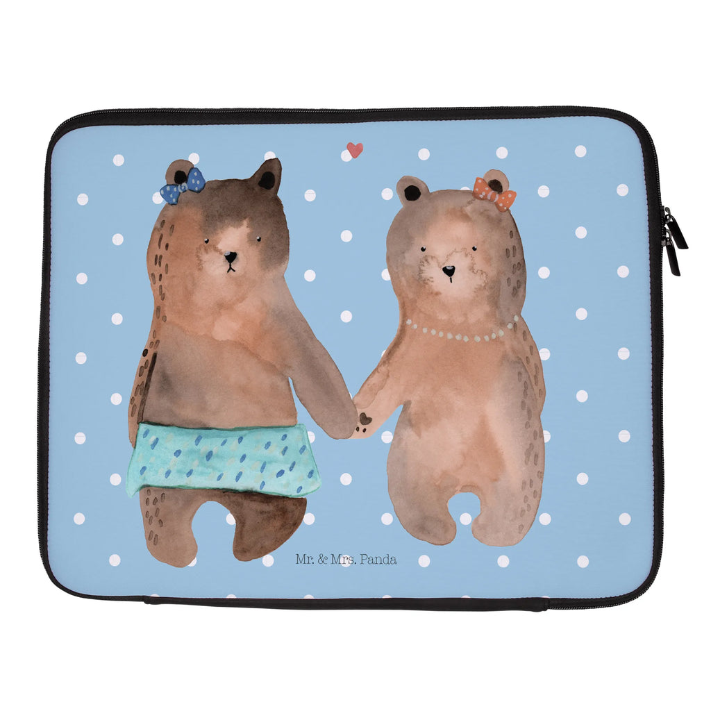 Notebook Tasche Bär Freundin Notebook Tasche, Laptop, Computertasche, Tasche, Notebook-Tasche, Notebook-Reisehülle, Notebook Schutz, Bär, Teddy, Teddybär, Bär Freundin Beste Freund Liebe Liebesbeweis Verliebt Kumpel Kumpeliene