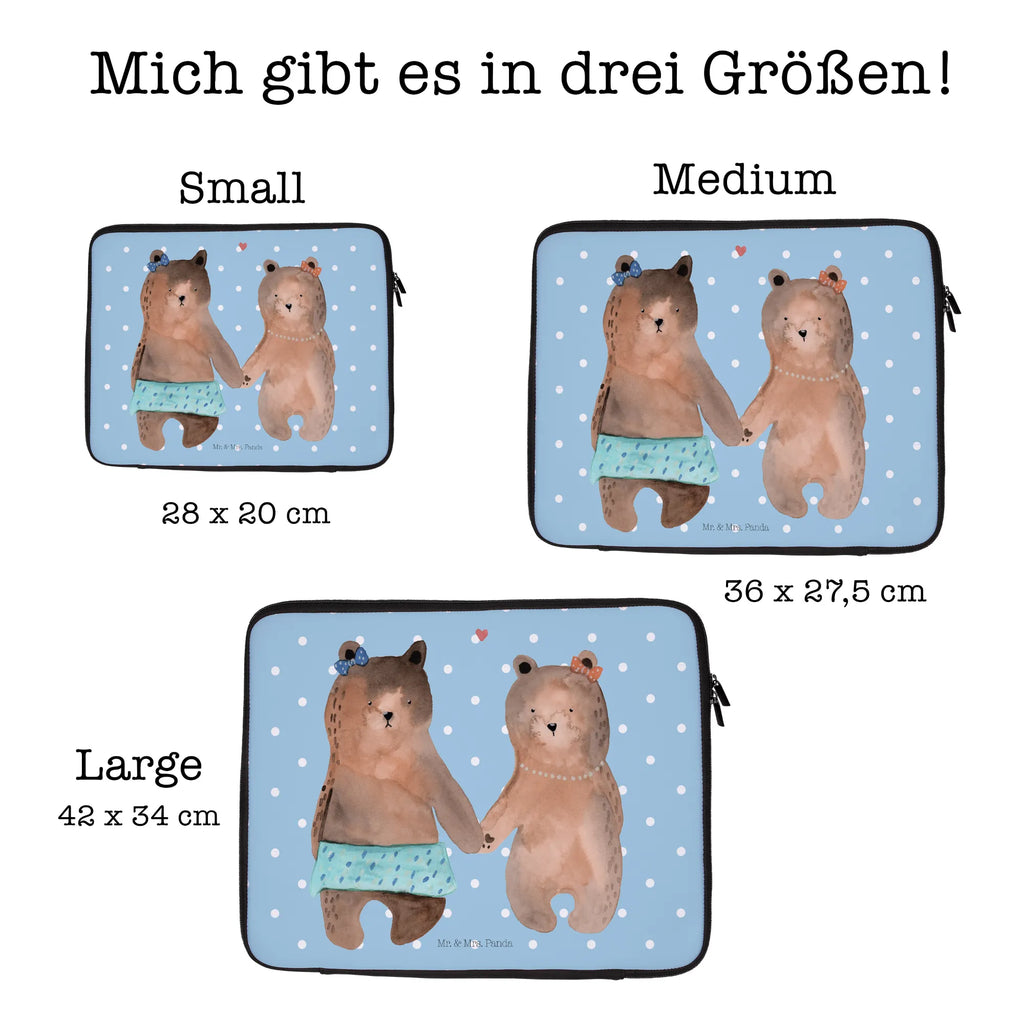 Notebook Tasche Bär Freundin Notebook Tasche, Laptop, Computertasche, Tasche, Notebook-Tasche, Notebook-Reisehülle, Notebook Schutz, Bär, Teddy, Teddybär, Bär Freundin Beste Freund Liebe Liebesbeweis Verliebt Kumpel Kumpeliene