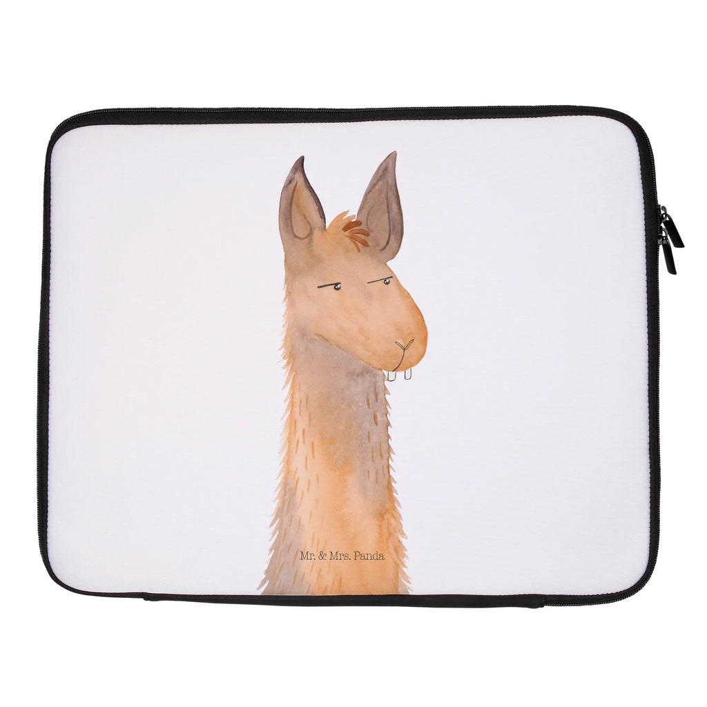 Notebook Tasche Lamakopf Genervt Notebook Tasche, Laptop, Computertasche, Tasche, Notebook-Tasche, Notebook-Reisehülle, Notebook Schutz, Lama, Alpaka, Lamas, Recht haben, genervt sein, Freundin, beste Freundin, Partnerin, Büro, Büroalltag, Chef, Chefin, Azubi