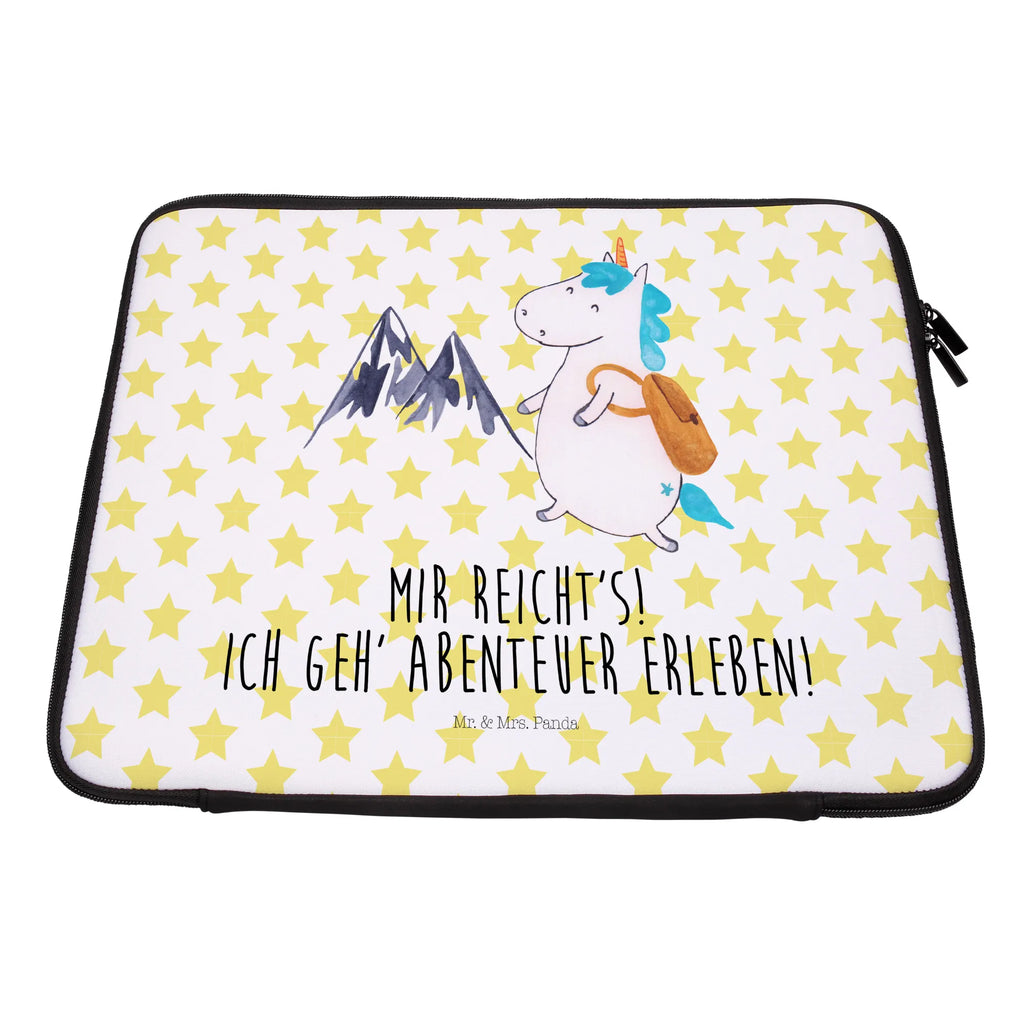 Notebook Tasche Einhorn Bergsteiger Notebook Tasche, Laptop, Computertasche, Tasche, Notebook-Tasche, Notebook-Reisehülle, Notebook Schutz, Einhorn, Einhörner, Einhorn Deko, Pegasus, Unicorn, Bergsteiger, Abenteuer, Berge, Abenteurer, Weltenbummler, Weltreise, Reisen, Urlaub, Entdecker