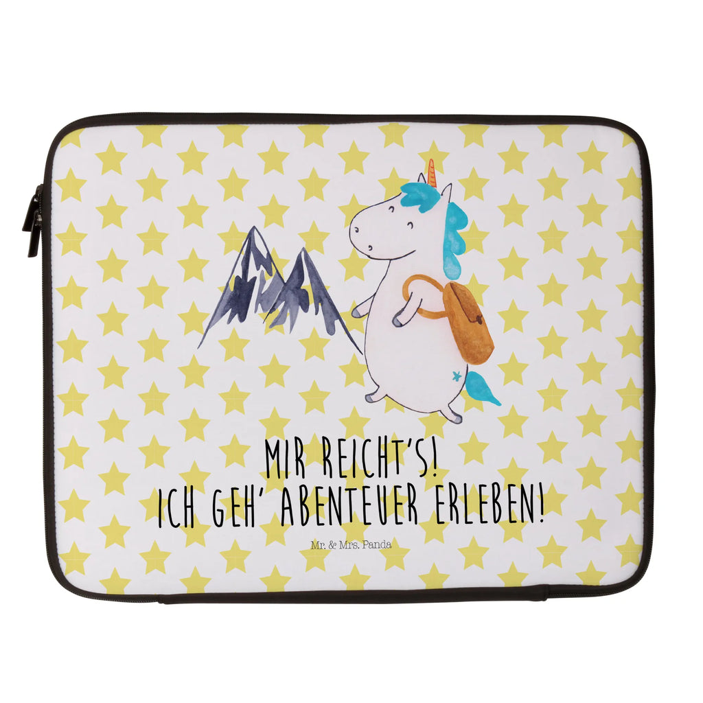 Notebook Tasche Einhorn Bergsteiger Notebook Tasche, Laptop, Computertasche, Tasche, Notebook-Tasche, Notebook-Reisehülle, Notebook Schutz, Einhorn, Einhörner, Einhorn Deko, Pegasus, Unicorn, Bergsteiger, Abenteuer, Berge, Abenteurer, Weltenbummler, Weltreise, Reisen, Urlaub, Entdecker