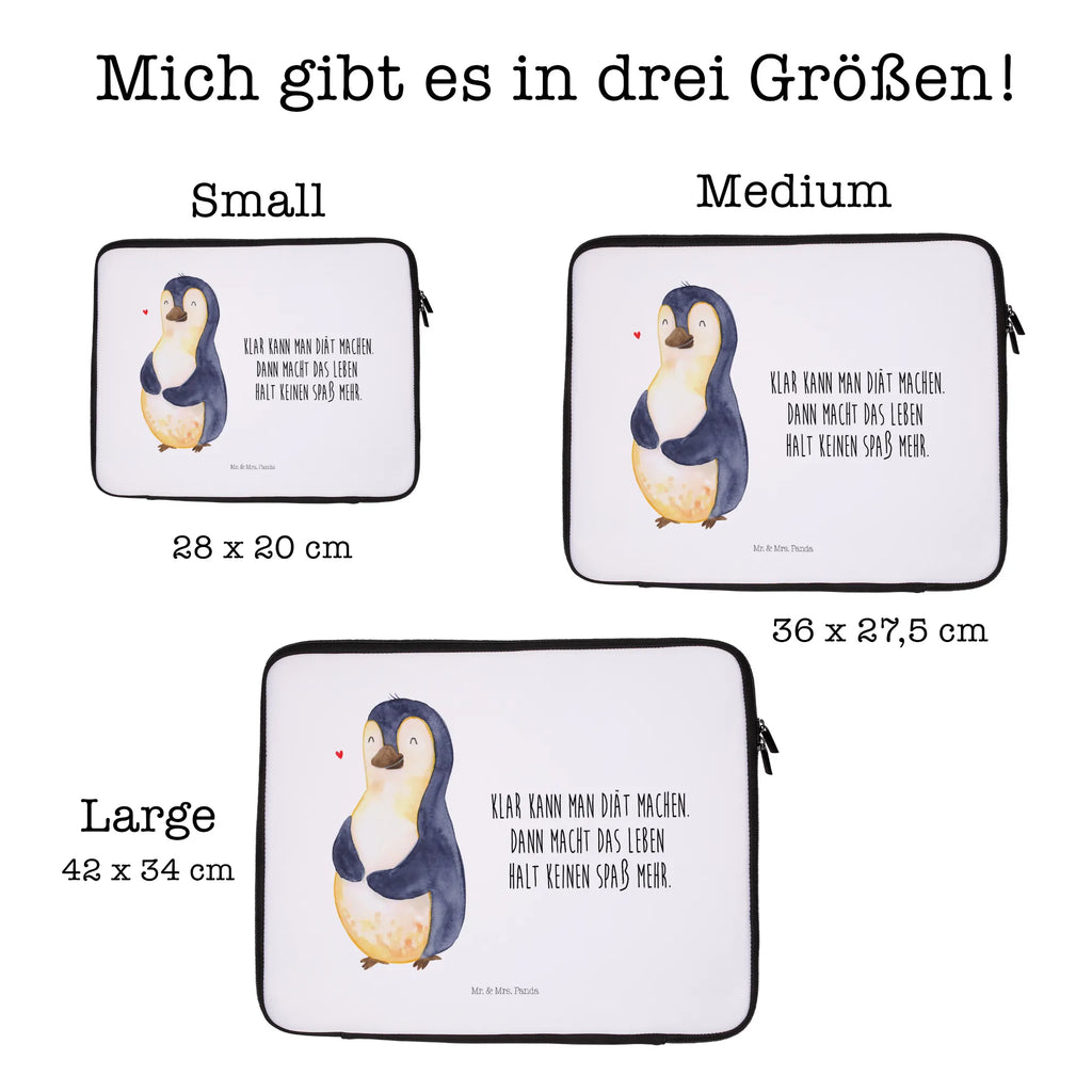 Notebook Tasche Pinguin Diät Notebook Tasche, Laptop, Computertasche, Tasche, Notebook-Tasche, Notebook-Reisehülle, Notebook Schutz, Pinguin, Pinguine, Diät, Abnehmen, Abspecken, Gewicht, Motivation, Selbstliebe, Körperliebe, Selbstrespekt