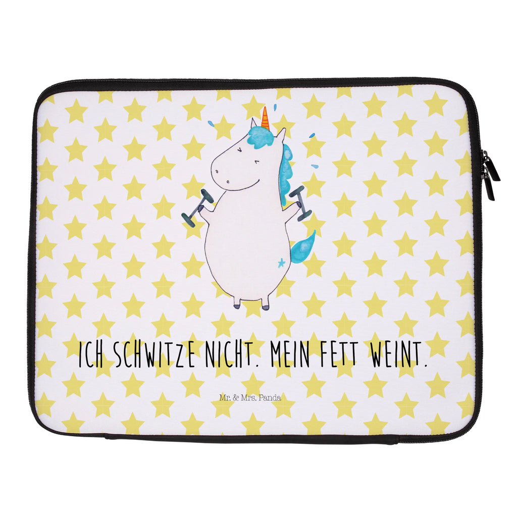 Notebook Tasche Einhorn Fitness Notebook Tasche, Laptop, Computertasche, Tasche, Notebook-Tasche, Notebook-Reisehülle, Notebook Schutz, Einhorn, Einhörner, Einhorn Deko, Pegasus, Unicorn, Gym, Fitness, Fitnessstudio, Diät, Abnehmen, Sport, Pumpen, Geräte, Sixpack