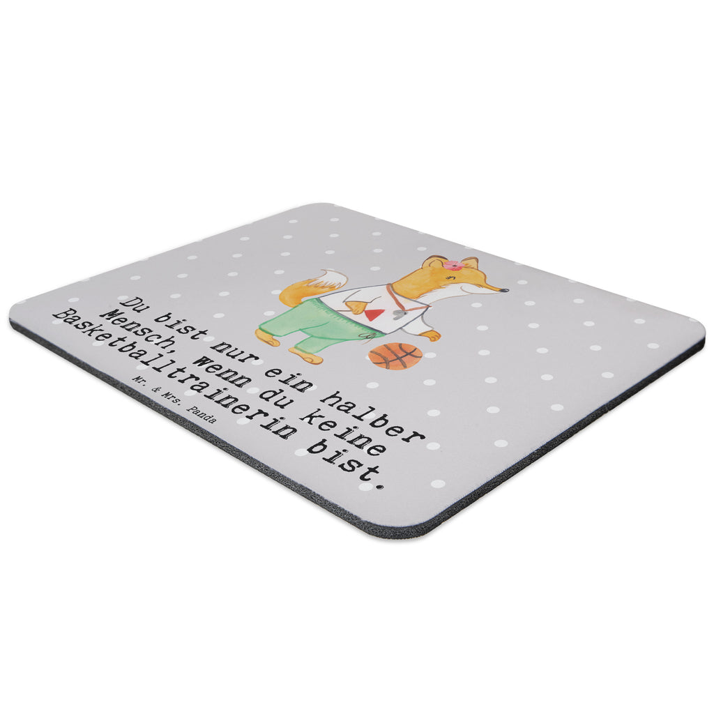 Mauspad Basketballtrainerin mit Herz Mousepad, Computer zubehör, Büroausstattung, PC Zubehör, Arbeitszimmer, Mauspad, Einzigartiges Mauspad, Designer Mauspad, Mausunterlage, Mauspad Büro, Beruf, Ausbildung, Jubiläum, Abschied, Rente, Kollege, Kollegin, Geschenk, Schenken, Arbeitskollege, Mitarbeiter, Firma, Danke, Dankeschön, Basketballtrainerin, Basketball, Sport, Ballsport, Basketballcoach, Basketballerin, Verein