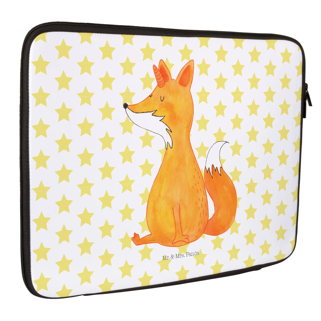 Notebook Tasche Einhorn Fuchs Notebook Tasche, Laptop, Computertasche, Tasche, Notebook-Tasche, Notebook-Reisehülle, Notebook Schutz, Einhorn, Einhörner, Einhorn Deko, Pegasus, Unicorn, Fuchs, Unicorns, Fuchshörnchen, Fuchshorn, Foxycorn, Füchse