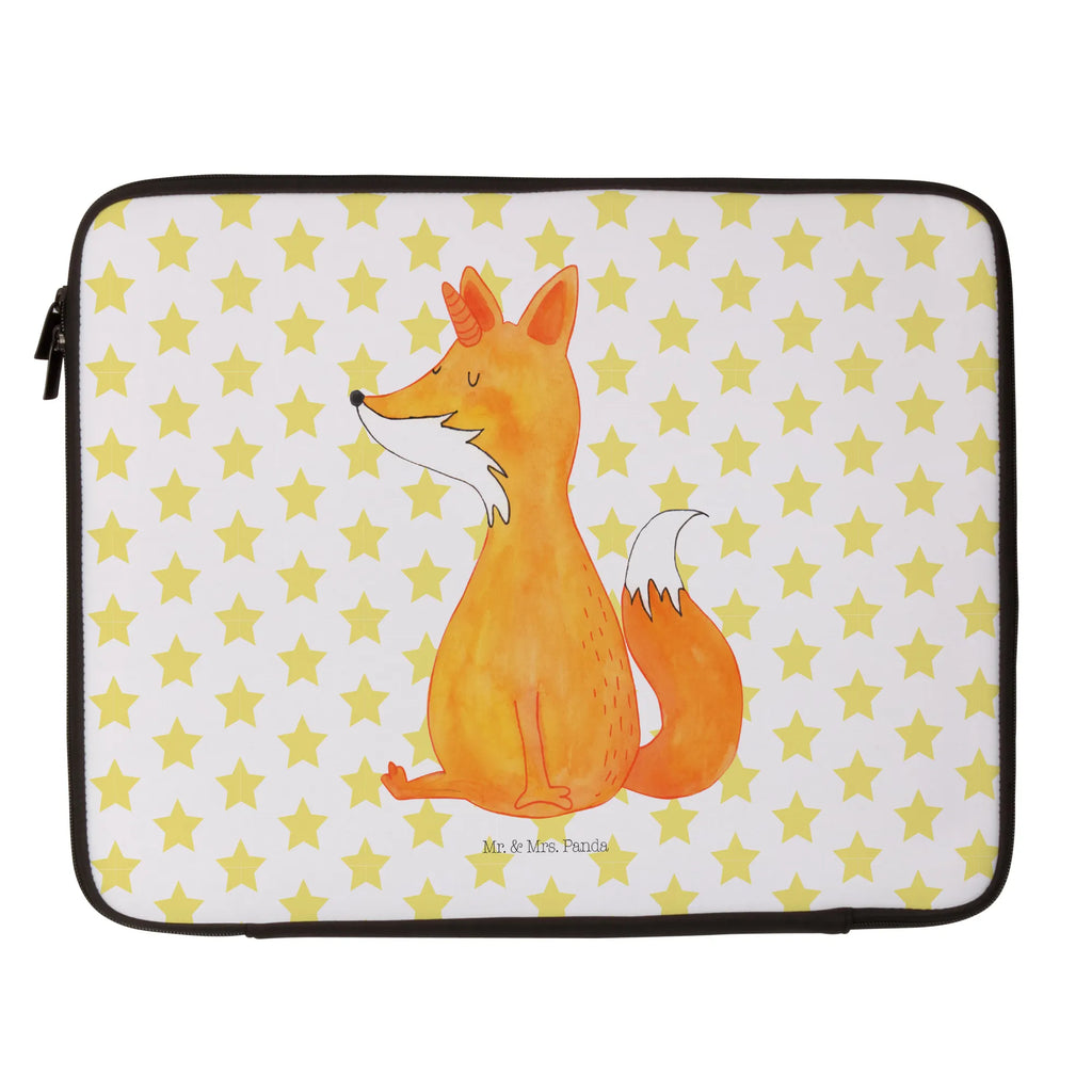 Notebook Tasche Einhorn Fuchs Notebook Tasche, Laptop, Computertasche, Tasche, Notebook-Tasche, Notebook-Reisehülle, Notebook Schutz, Einhorn, Einhörner, Einhorn Deko, Pegasus, Unicorn, Fuchs, Unicorns, Fuchshörnchen, Fuchshorn, Foxycorn, Füchse