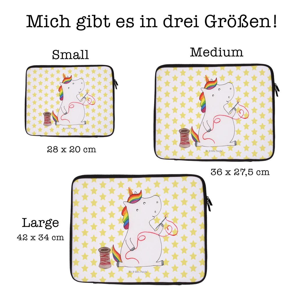 Notebook Tasche Einhorn Näherin Notebook Tasche, Laptop, Computertasche, Tasche, Notebook-Tasche, Notebook-Reisehülle, Notebook Schutz, Einhorn, Einhörner, Einhorn Deko, Pegasus, Unicorn, Näherin, nähen, Mädchen, Freundin, Häkeln, Stricken, basteln, Nähzimmer