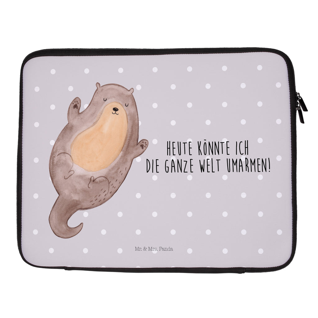 Notebook Tasche Otter Umarmen Notebook Tasche, Laptop, Computertasche, Tasche, Notebook-Tasche, Notebook-Reisehülle, Notebook Schutz, Otter, Fischotter, Seeotter, Otter Seeotter See Otter