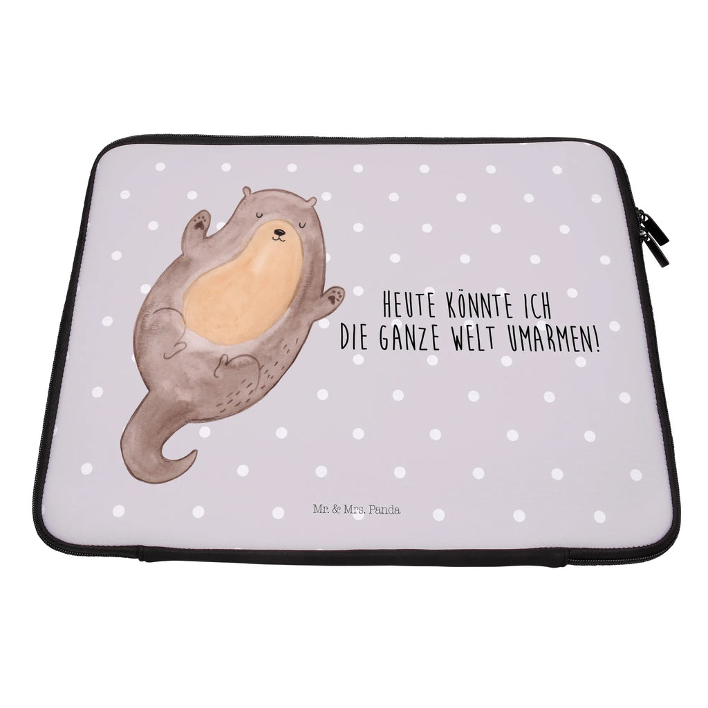 Notebook Tasche Otter Umarmen Notebook Tasche, Laptop, Computertasche, Tasche, Notebook-Tasche, Notebook-Reisehülle, Notebook Schutz, Otter, Fischotter, Seeotter, Otter Seeotter See Otter