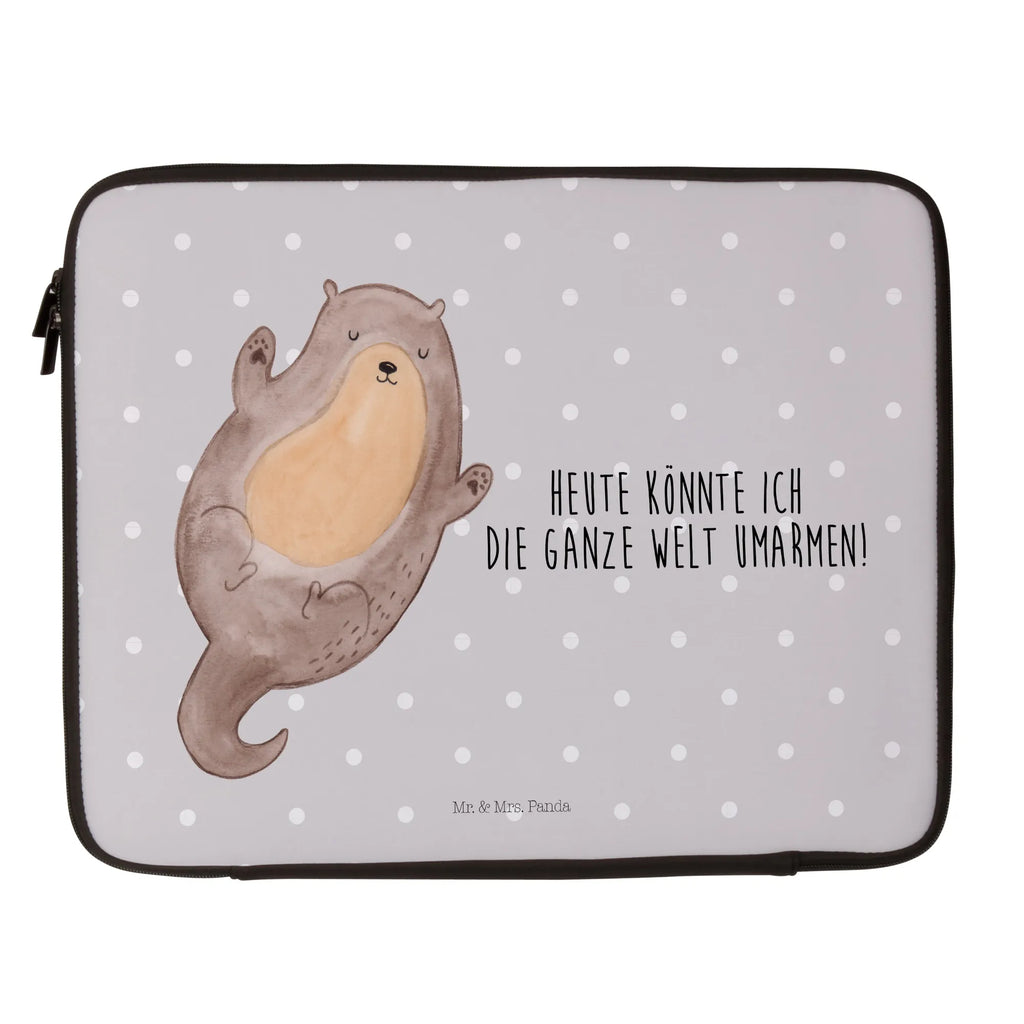 Notebook Tasche Otter Umarmen Notebook Tasche, Laptop, Computertasche, Tasche, Notebook-Tasche, Notebook-Reisehülle, Notebook Schutz, Otter, Fischotter, Seeotter, Otter Seeotter See Otter