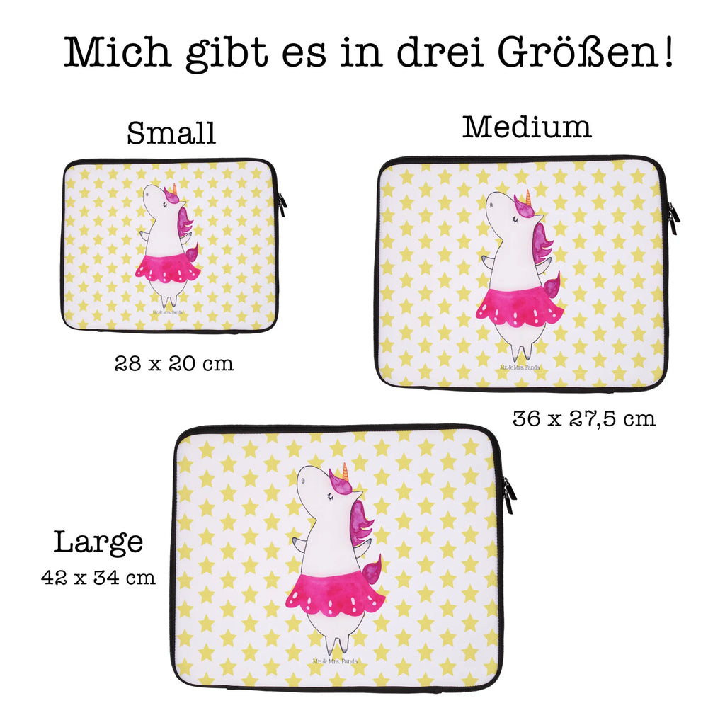 Notebook Tasche Einhorn Ballerina Notebook Tasche, Laptop, Computertasche, Tasche, Notebook-Tasche, Notebook-Reisehülle, Notebook Schutz, Einhorn, Einhörner, Einhorn Deko, Pegasus, Unicorn, Tanzen, Ballerina, Party, Wohnung, Spaß, Feiern, Geburtstag, Tänzerin, Lebenslust, Lebensfreude