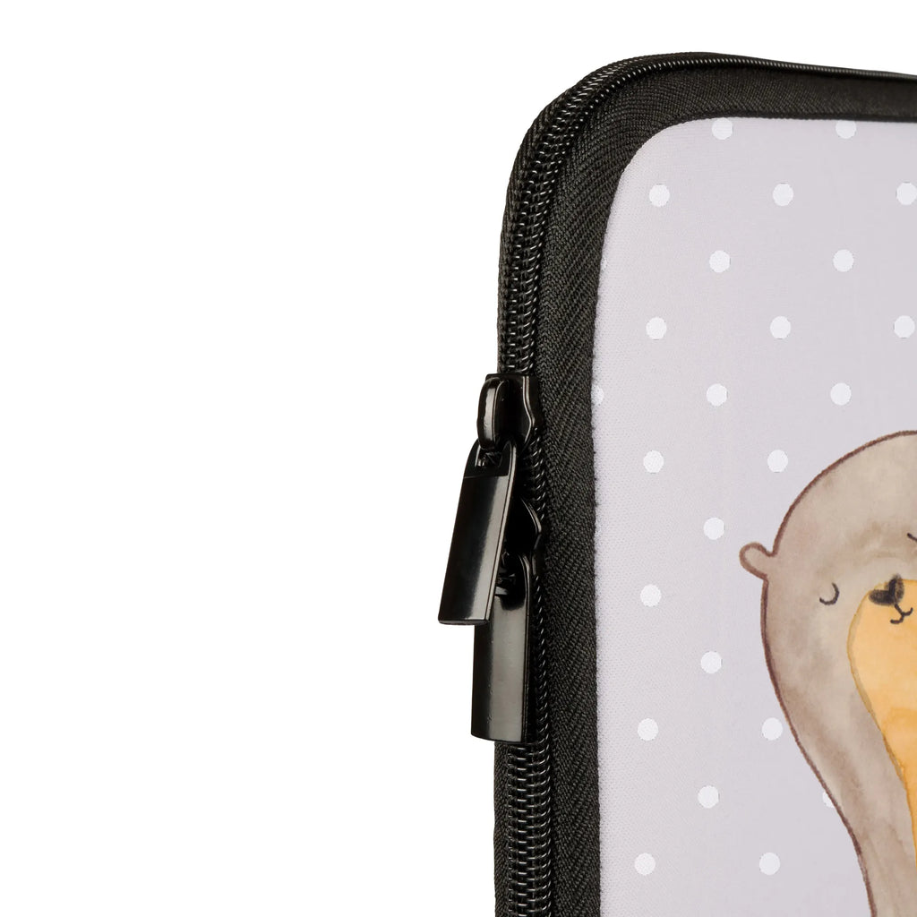 Notebook Tasche Otter Kind Notebook Tasche, Laptop, Computertasche, Tasche, Notebook-Tasche, Notebook-Reisehülle, Notebook Schutz, Otter, Fischotter, Seeotter, Otter Seeotter See Otter