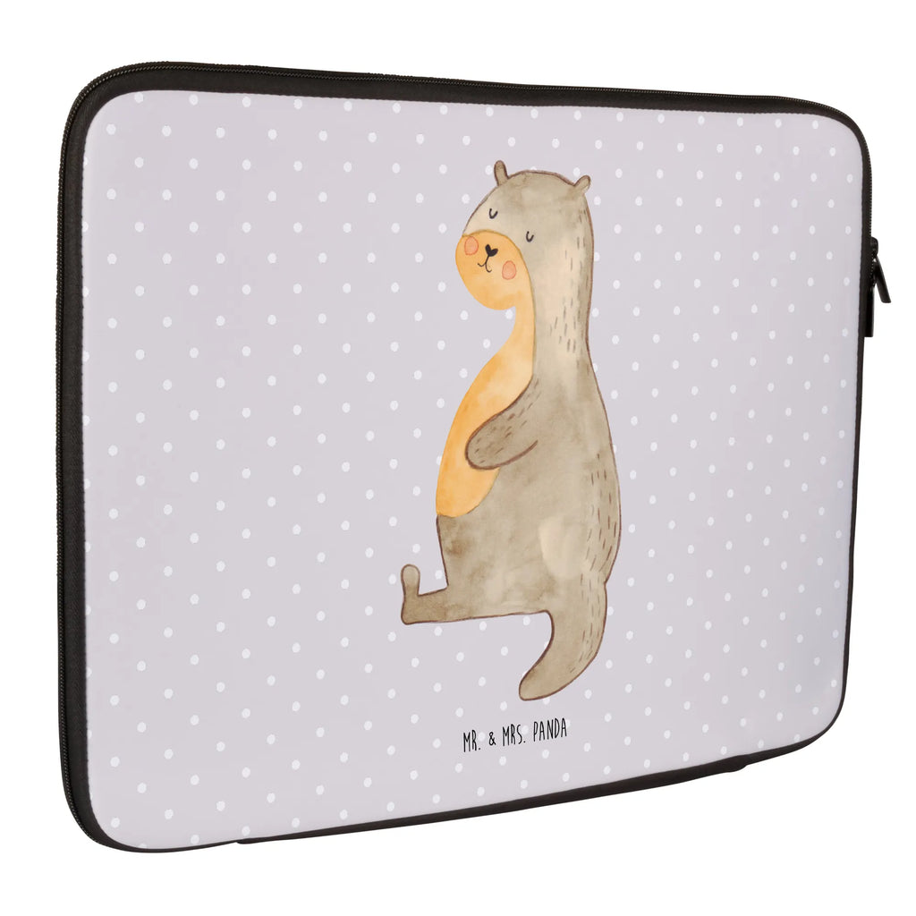 Notebook Tasche Otter Bauch Notebook Tasche, Laptop, Computertasche, Tasche, Notebook-Tasche, Notebook-Reisehülle, Notebook Schutz, Otter, Fischotter, Seeotter, Otter Seeotter See Otter