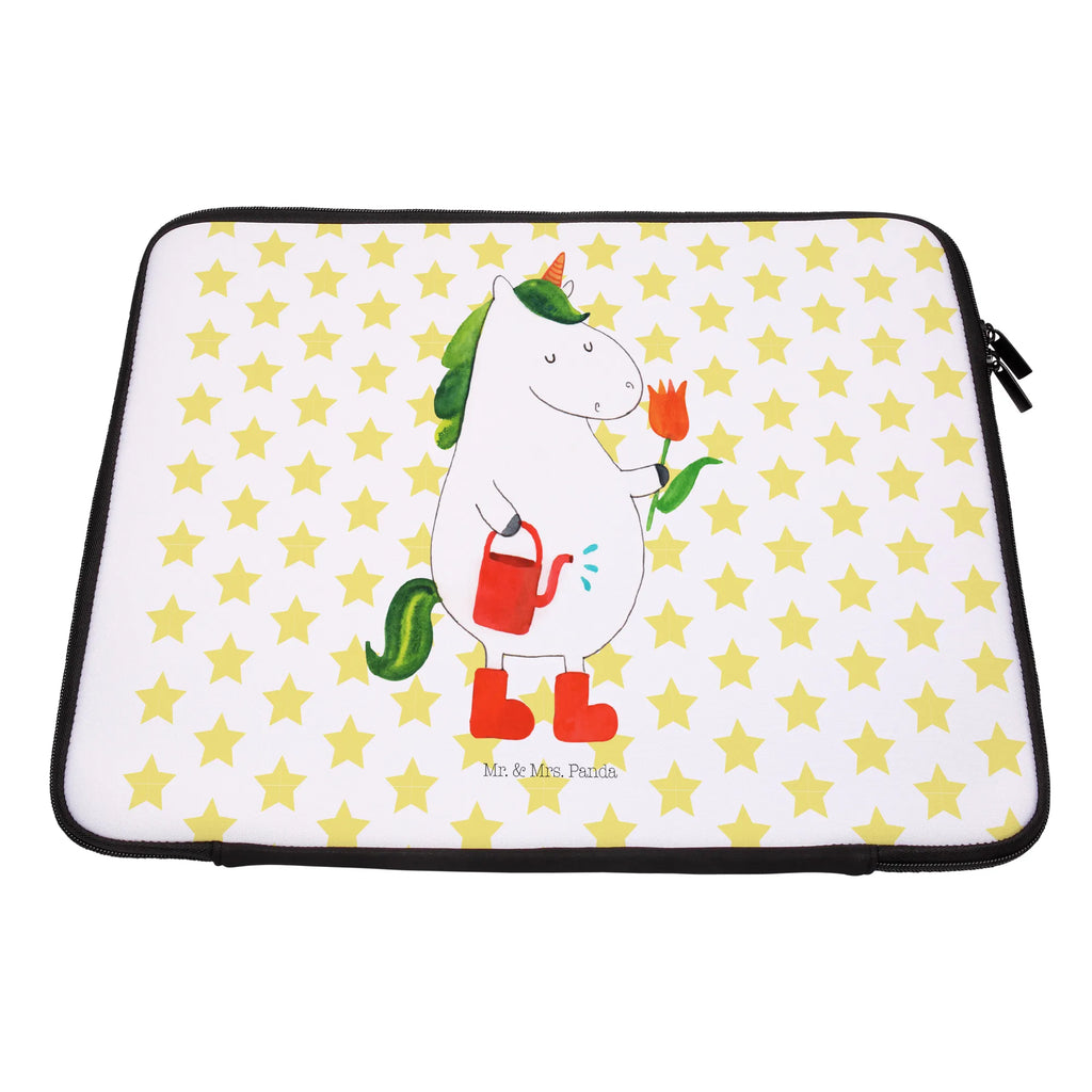 Notebook Tasche Einhorn Gärtner Notebook Tasche, Laptop, Computertasche, Tasche, Notebook-Tasche, Notebook-Reisehülle, Notebook Schutz, Einhorn, Einhörner, Einhorn Deko, Pegasus, Unicorn, Luftballon, Gießkanne, Giesskanne, Lebenslust, Freude, Blume, Freundin, Garten, Stiefel