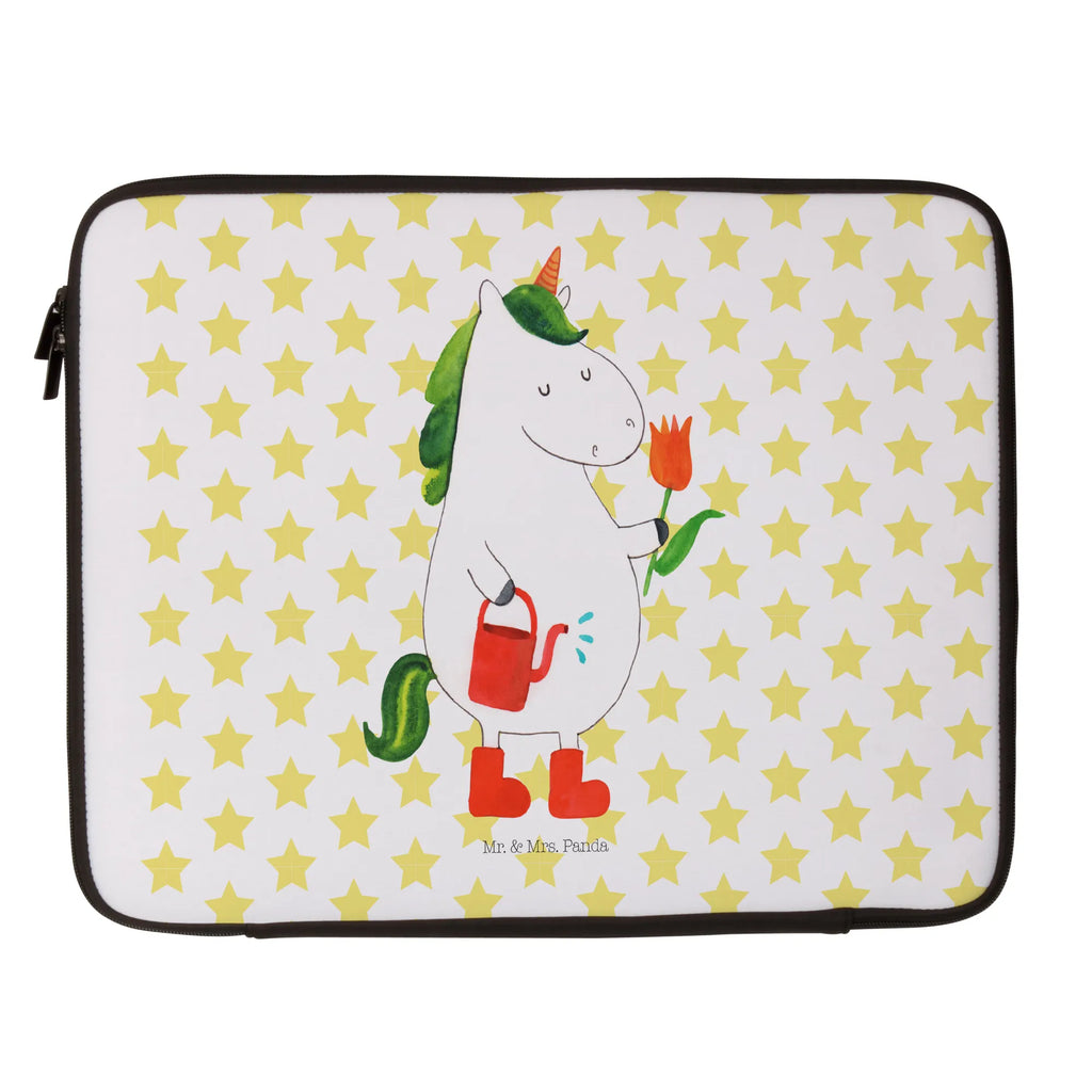 Notebook Tasche Einhorn Gärtner Notebook Tasche, Laptop, Computertasche, Tasche, Notebook-Tasche, Notebook-Reisehülle, Notebook Schutz, Einhorn, Einhörner, Einhorn Deko, Pegasus, Unicorn, Luftballon, Gießkanne, Giesskanne, Lebenslust, Freude, Blume, Freundin, Garten, Stiefel