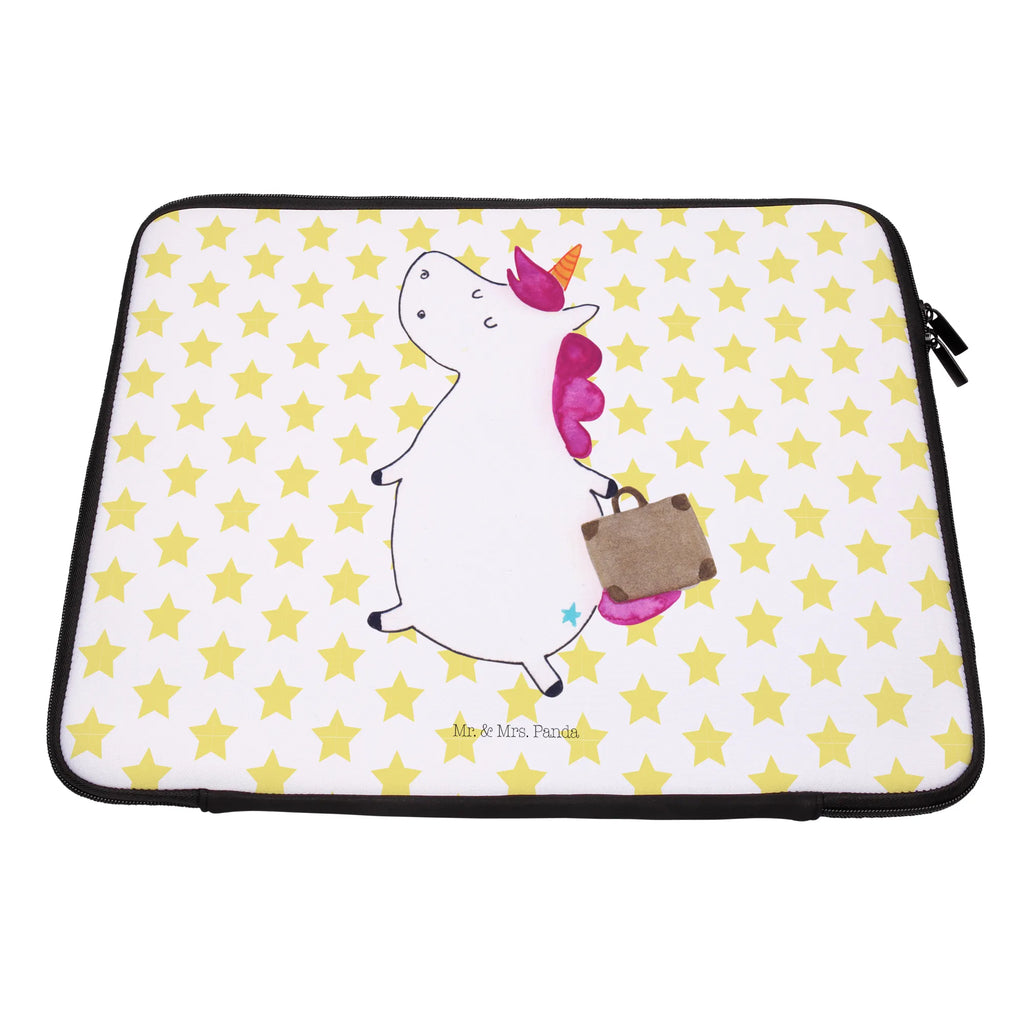 Notebook Tasche Einhorn Koffer Notebook Tasche, Laptop, Computertasche, Tasche, Notebook-Tasche, Notebook-Reisehülle, Notebook Schutz, Einhorn, Einhörner, Einhorn Deko, Pegasus, Unicorn, unicorn, Koffer, Verreisen, Reise, Gepäck, Abenteuer, Erwachsen, Kind, albern, Spaß, lustig, witzig