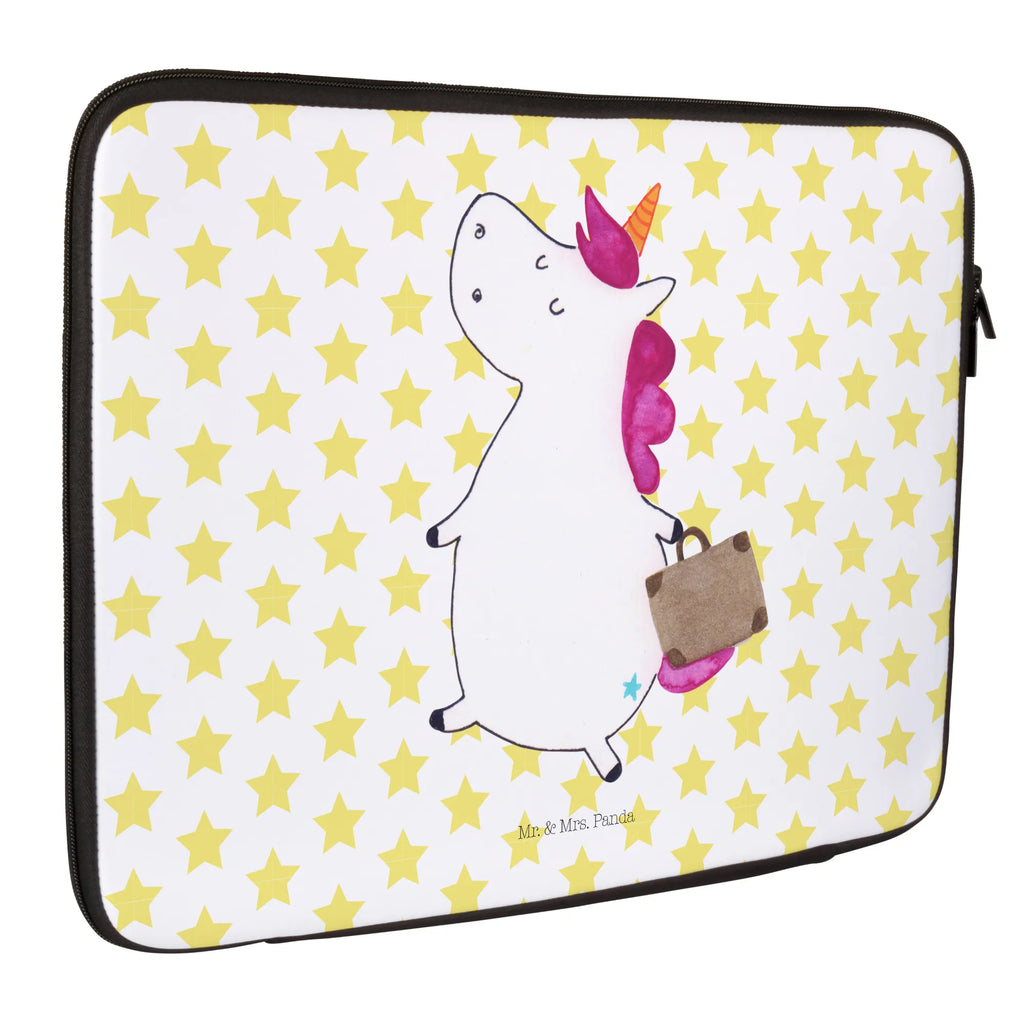 Notebook Tasche Einhorn Koffer Notebook Tasche, Laptop, Computertasche, Tasche, Notebook-Tasche, Notebook-Reisehülle, Notebook Schutz, Einhorn, Einhörner, Einhorn Deko, Pegasus, Unicorn, unicorn, Koffer, Verreisen, Reise, Gepäck, Abenteuer, Erwachsen, Kind, albern, Spaß, lustig, witzig