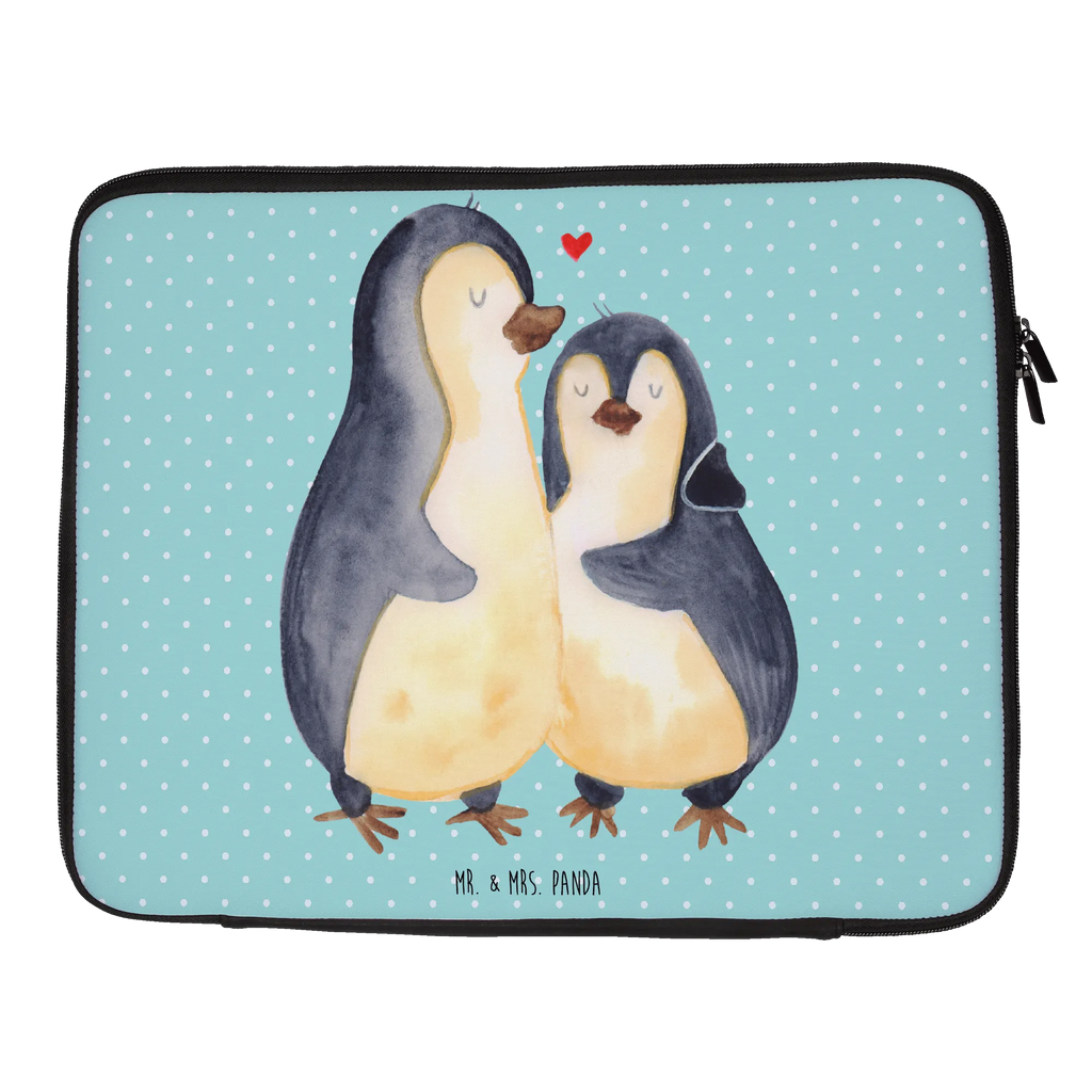 Notebook Tasche Pinguin umarmen Notebook Tasche, Laptop, Computertasche, Tasche, Notebook-Tasche, Notebook-Reisehülle, Notebook Schutz, Pinguin, Liebe, Liebespaar, Liebesbeweis, Liebesgeschenk, Verlobung, Jahrestag, Hochzeitstag, Hochzeit, Hochzeitsgeschenk