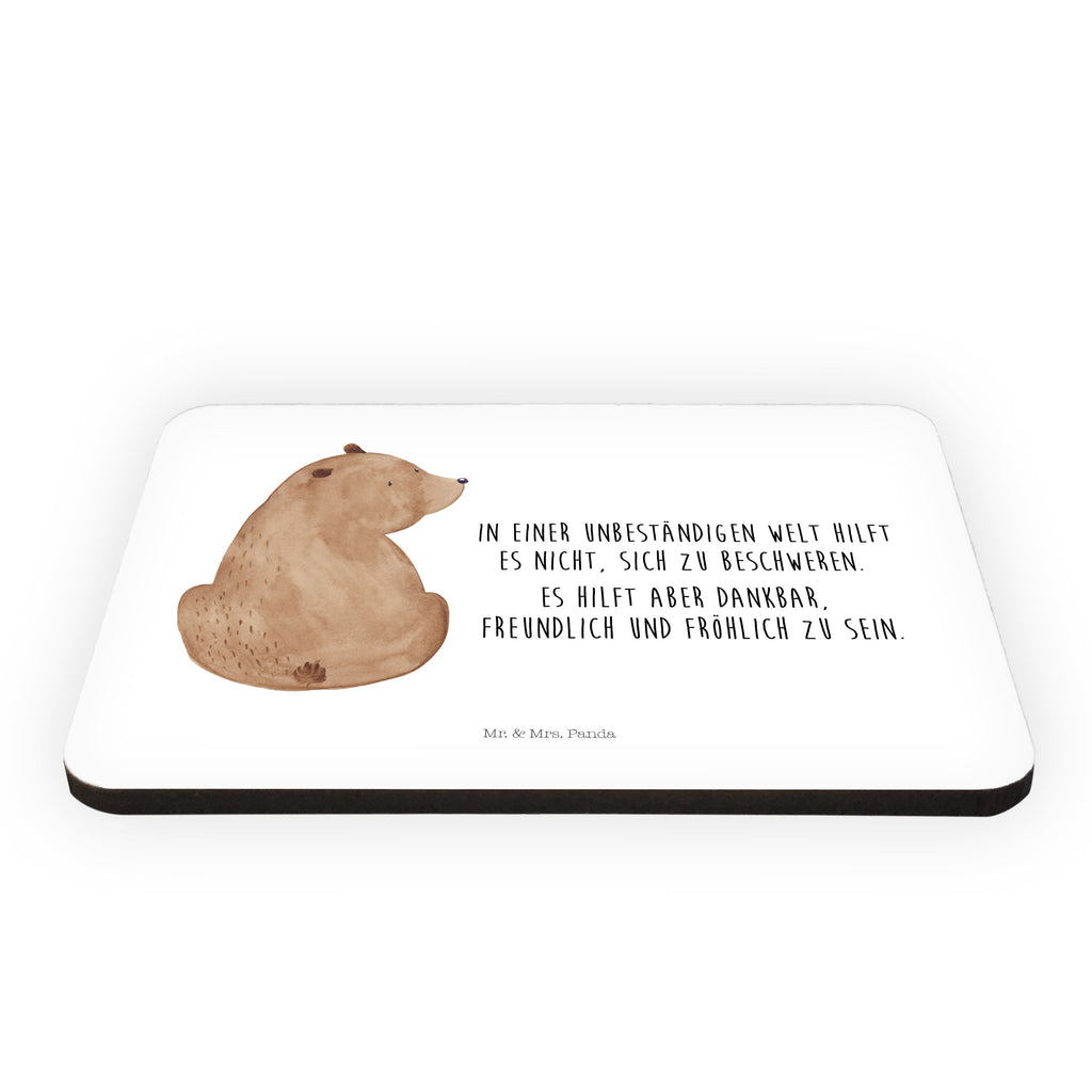 Magnet Bär Schulterblick Kühlschrankmagnet, Pinnwandmagnet, Souvenir Magnet, Motivmagnete, Dekomagnet, Whiteboard Magnet, Notiz Magnet, Kühlschrank Dekoration, Bär, Teddy, Teddybär, Selbstachtung, Weltansicht, Motivation, Bären, Bärenliebe, Weisheit