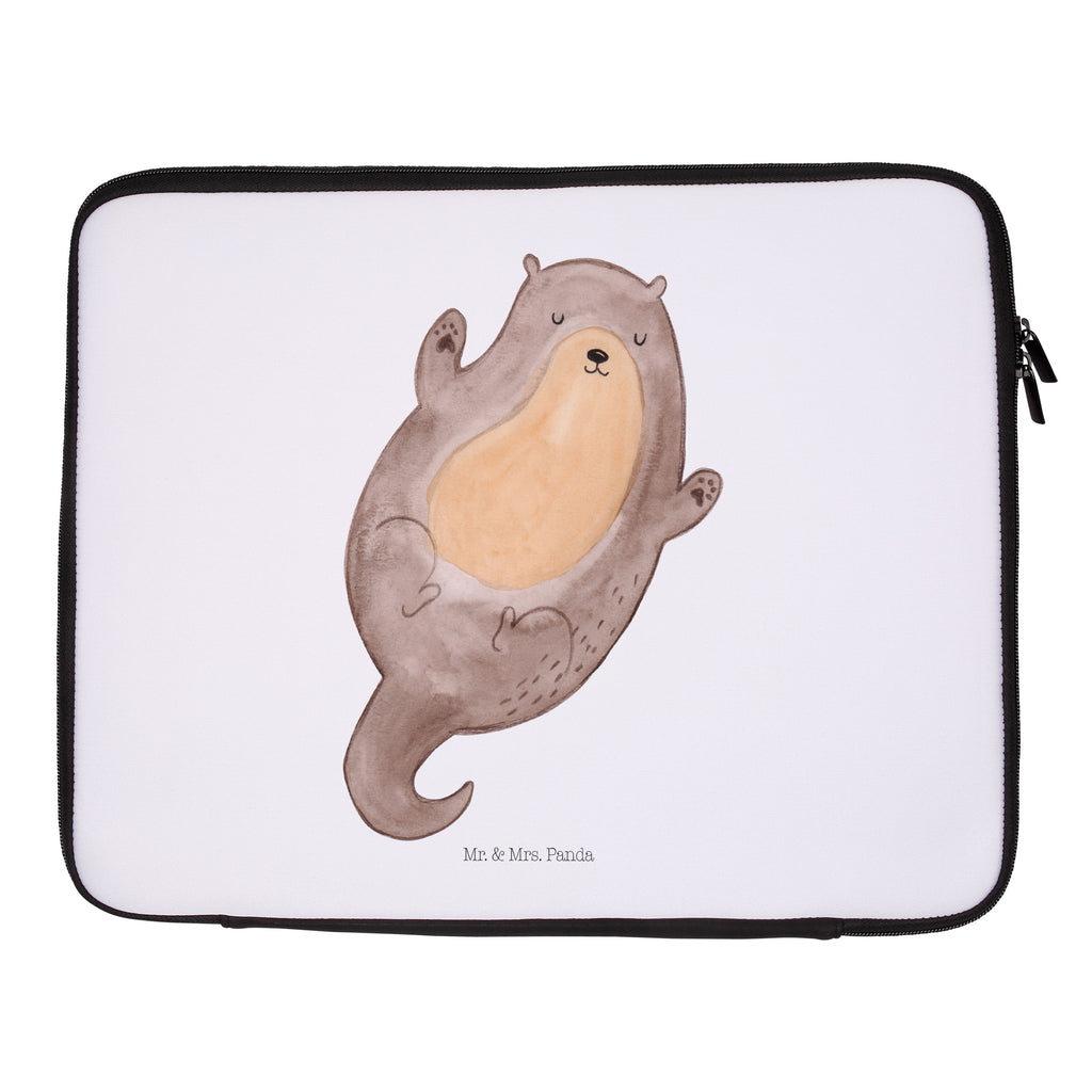 Notebook Tasche Otter Umarmen Notebook Tasche, Laptop, Computertasche, Tasche, Notebook-Tasche, Notebook-Reisehülle, Notebook Schutz, Otter, Fischotter, Seeotter, Otter Seeotter See Otter