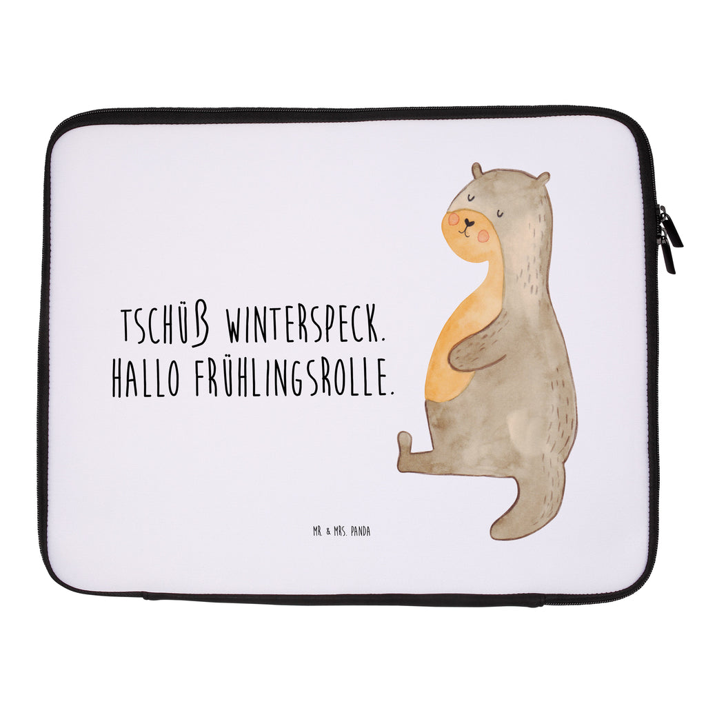 Notebook Tasche Otter Bauch Notebook Tasche, Laptop, Computertasche, Tasche, Notebook-Tasche, Notebook-Reisehülle, Notebook Schutz, Otter, Fischotter, Seeotter, Otter Seeotter See Otter