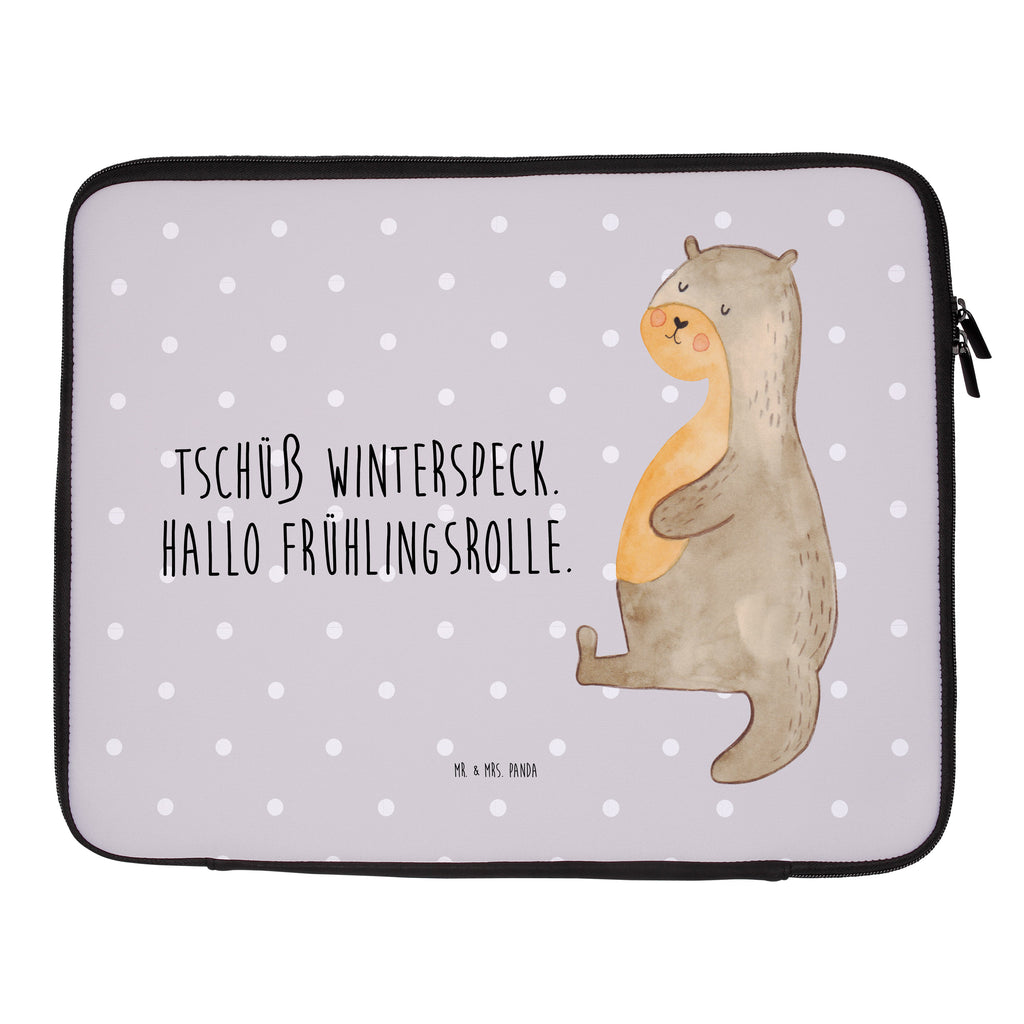 Notebook Tasche Otter Bauch Notebook Tasche, Laptop, Computertasche, Tasche, Notebook-Tasche, Notebook-Reisehülle, Notebook Schutz, Otter, Fischotter, Seeotter, Otter Seeotter See Otter