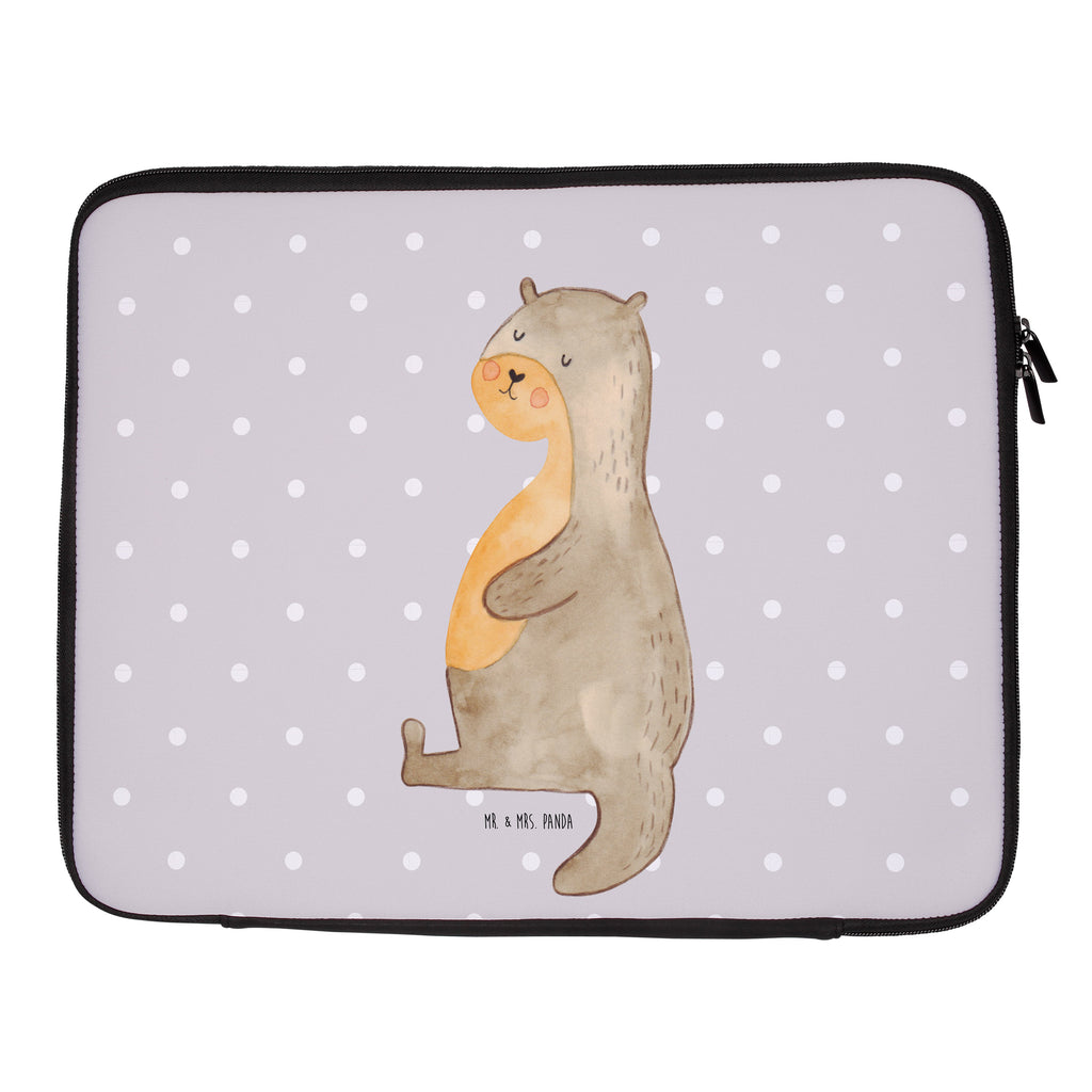 Notebook Tasche Otter Bauch Notebook Tasche, Laptop, Computertasche, Tasche, Notebook-Tasche, Notebook-Reisehülle, Notebook Schutz, Otter, Fischotter, Seeotter, Otter Seeotter See Otter