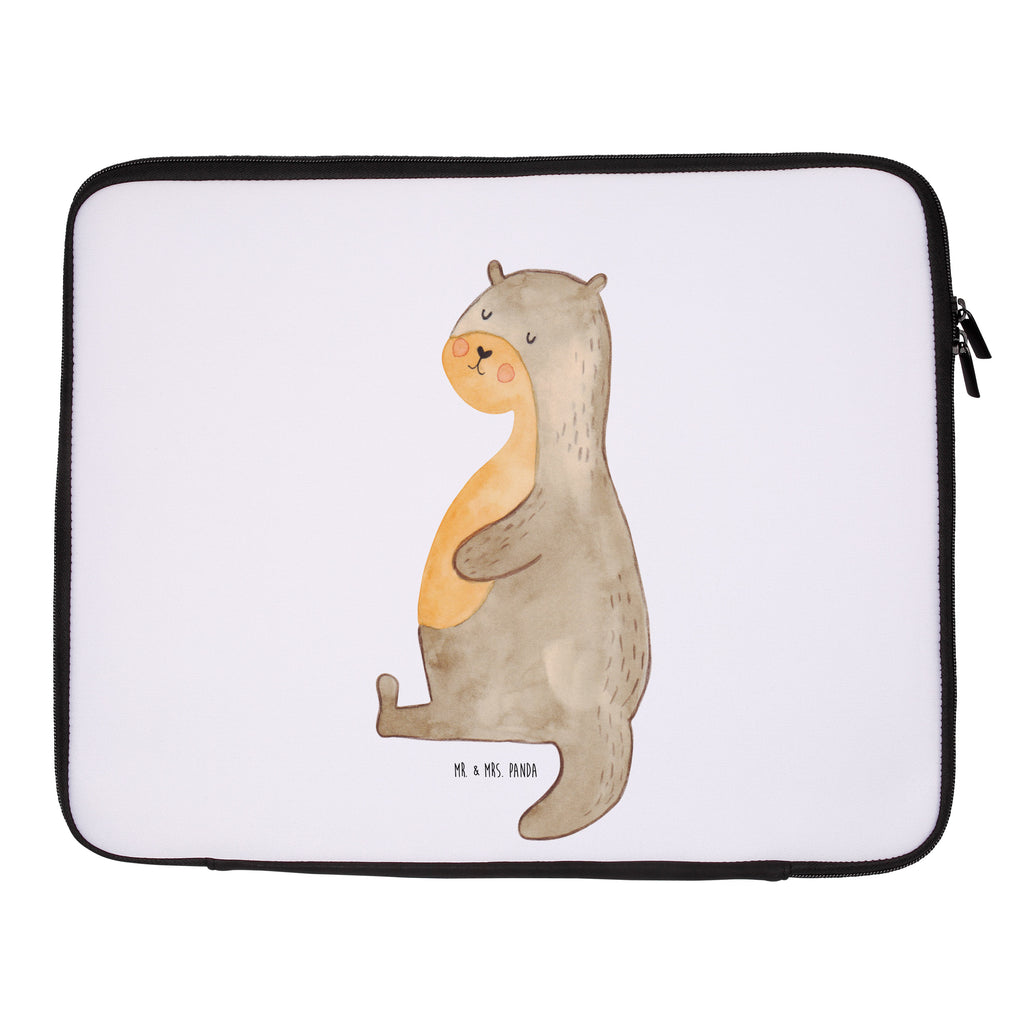 Notebook Tasche Otter Bauch Notebook Tasche, Laptop, Computertasche, Tasche, Notebook-Tasche, Notebook-Reisehülle, Notebook Schutz, Otter, Fischotter, Seeotter, Otter Seeotter See Otter