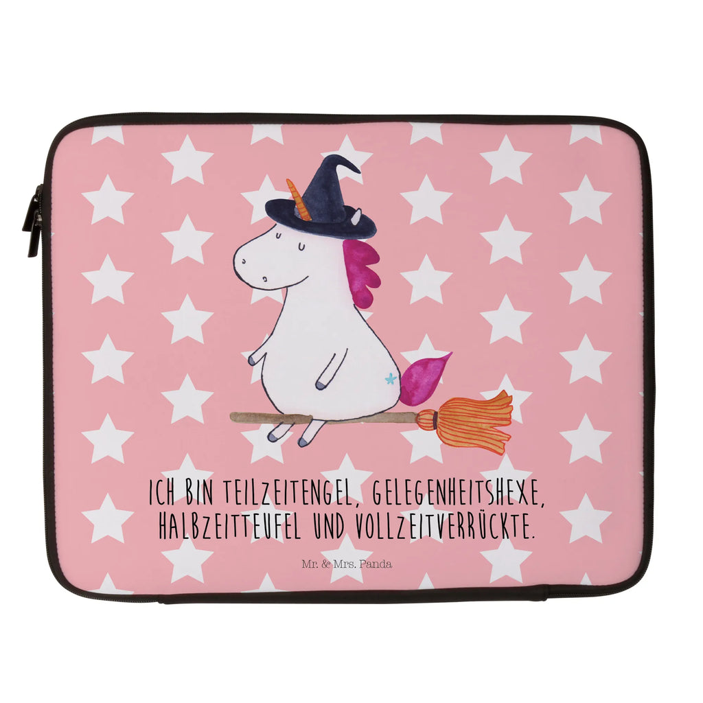 Notebook Tasche Einhorn Hexe Notebook Tasche, Laptop, Computertasche, Tasche, Notebook-Tasche, Notebook-Reisehülle, Notebook Schutz, Einhorn, Einhörner, Einhorn Deko, Pegasus, Unicorn, Frau, Ehefrau, Hexe, Teufel, Engel, Verrückte, Freundin, Leben, Zicke