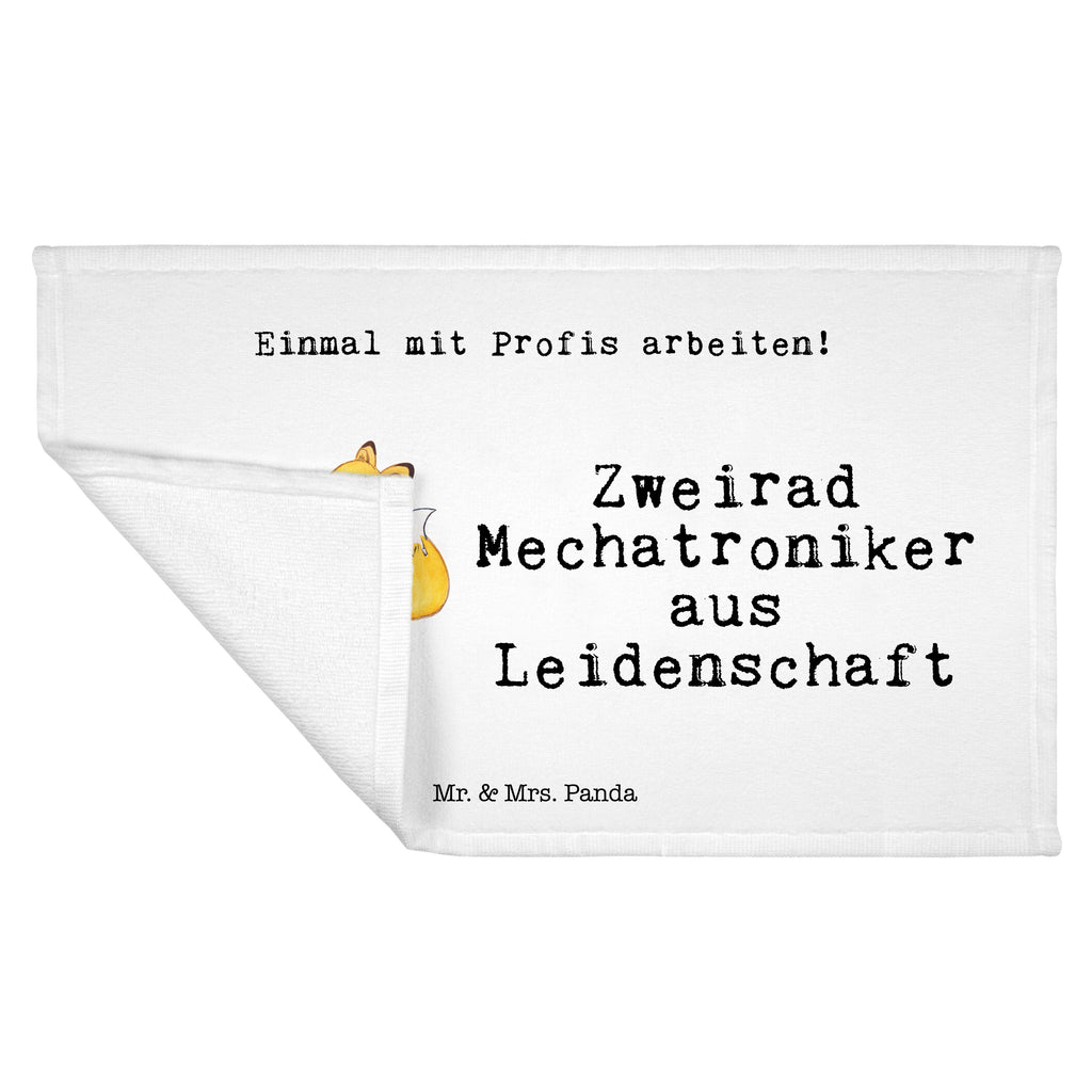 Handtuch Zweirad Mechatroniker aus Leidenschaft Gästetuch, Reisehandtuch, Sport Handtuch, Frottier, Kinder Handtuch, Beruf, Ausbildung, Jubiläum, Abschied, Rente, Kollege, Kollegin, Geschenk, Schenken, Arbeitskollege, Mitarbeiter, Firma, Danke, Dankeschön